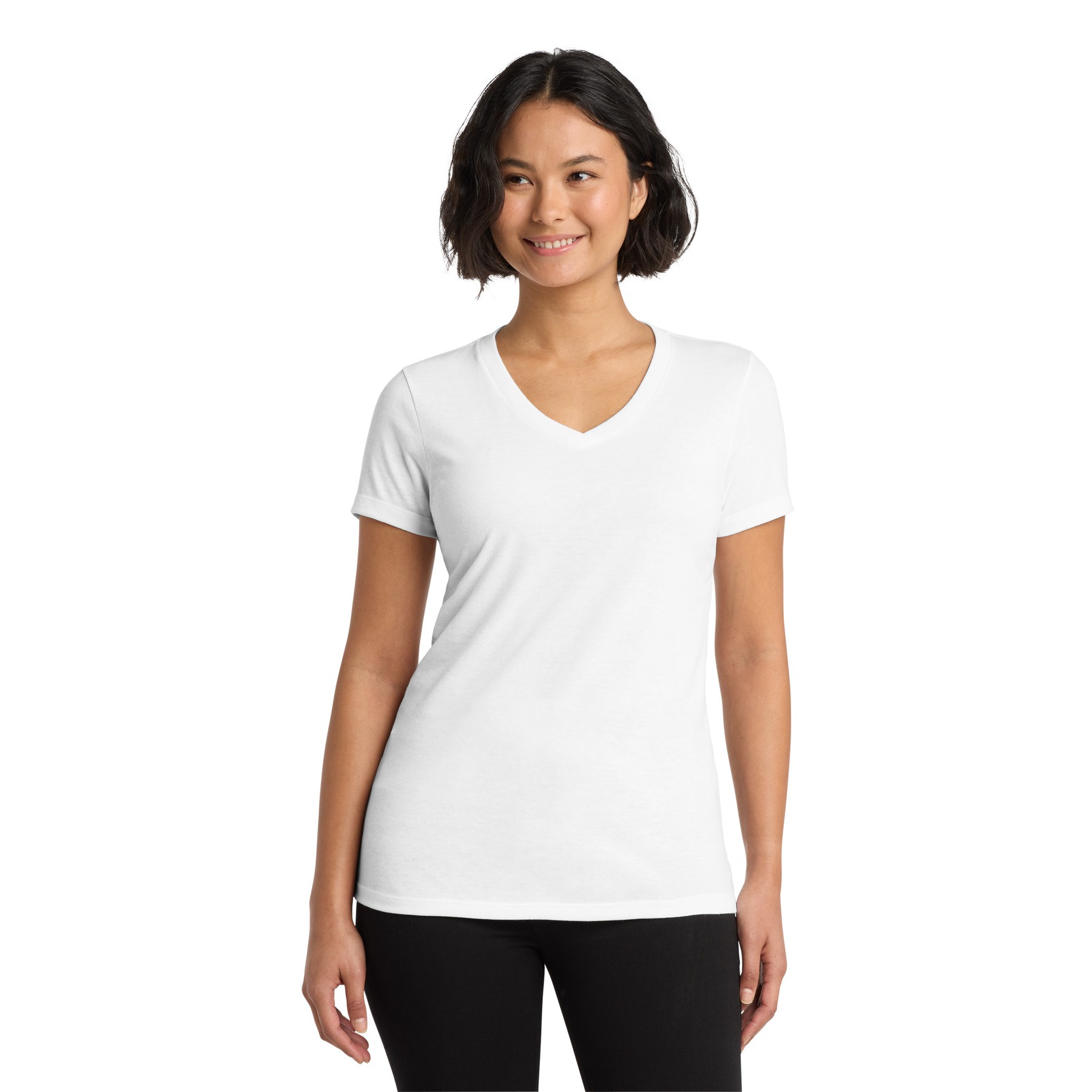 Women's Tri-Blend V-Neck Tee - Main Image