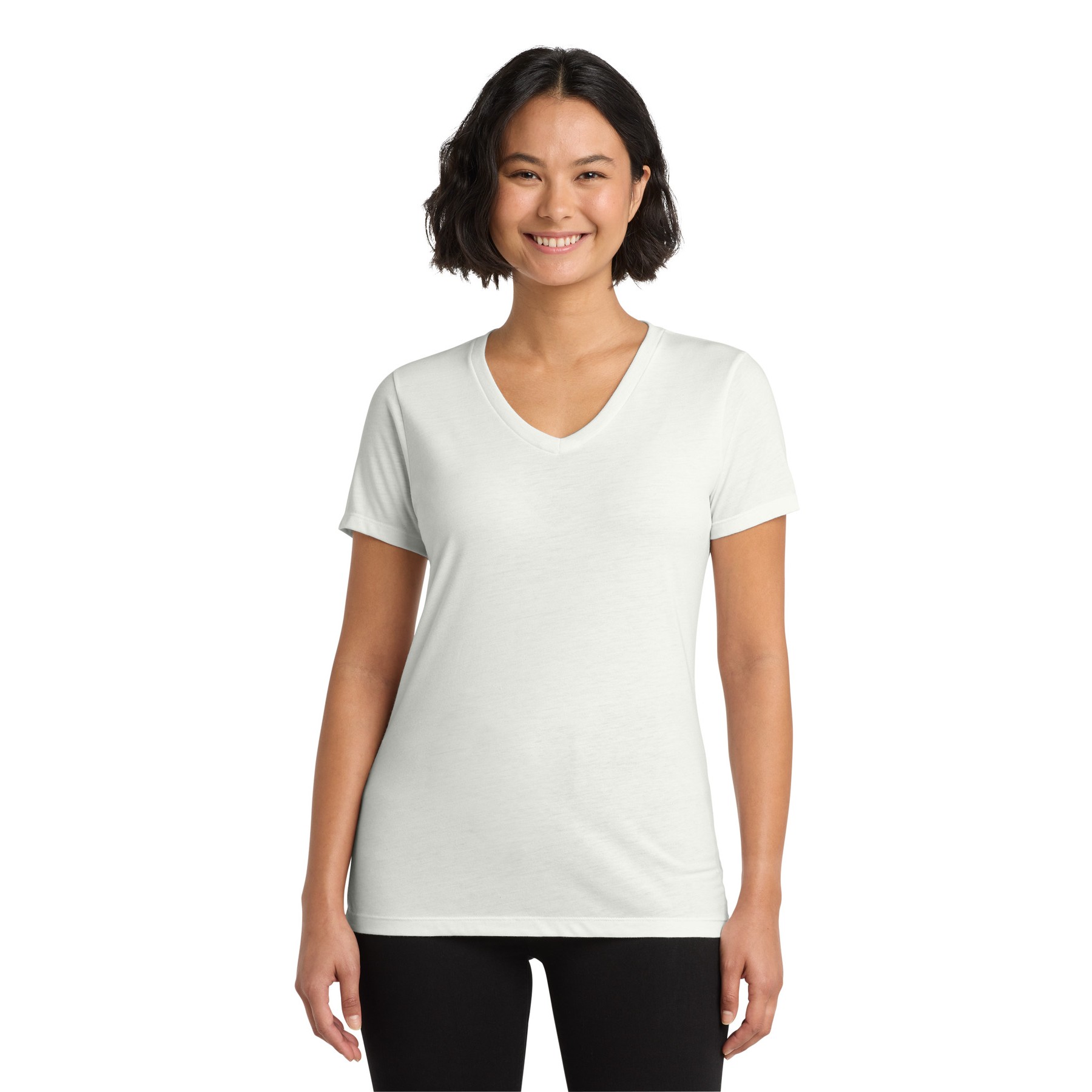 Women's Tri-Blend V-Neck Tee - Thumbnail Image