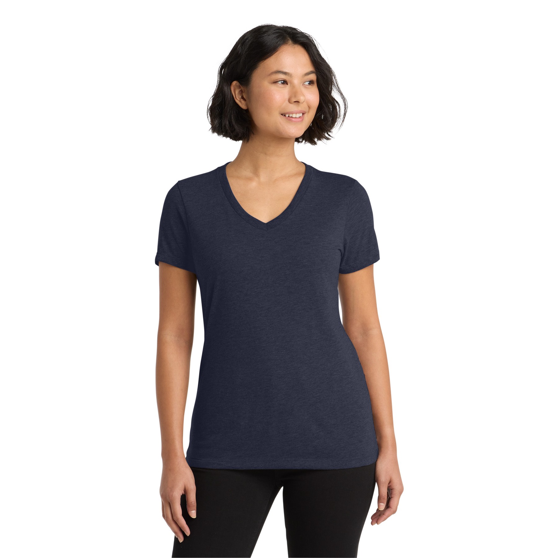 Women's Tri-Blend V-Neck Tee - Thumbnail Image