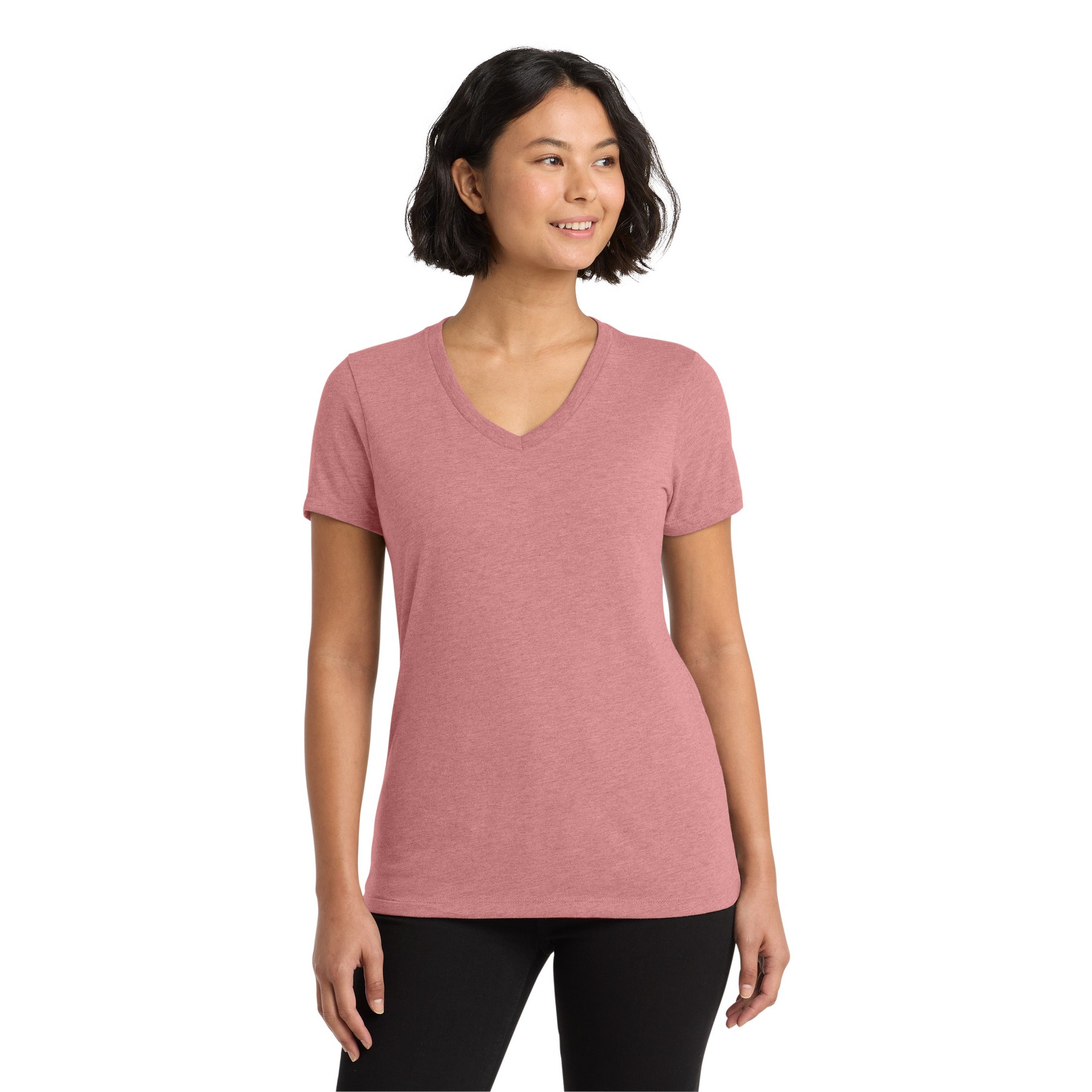 Women's Tri-Blend V-Neck Tee - Thumbnail Image