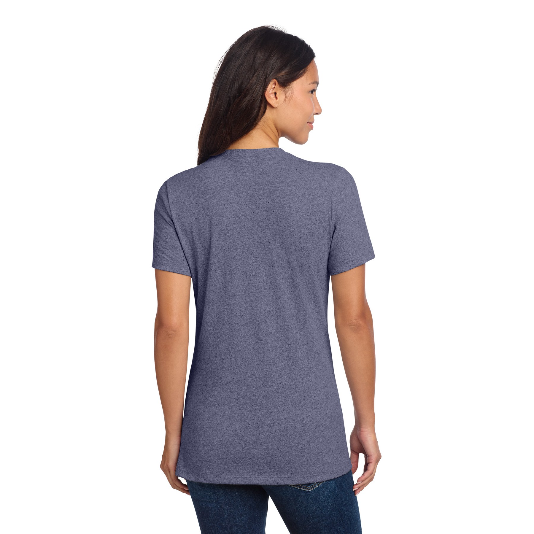 Women's Recycled Blend V-Neck Tee - Thumbnail Image