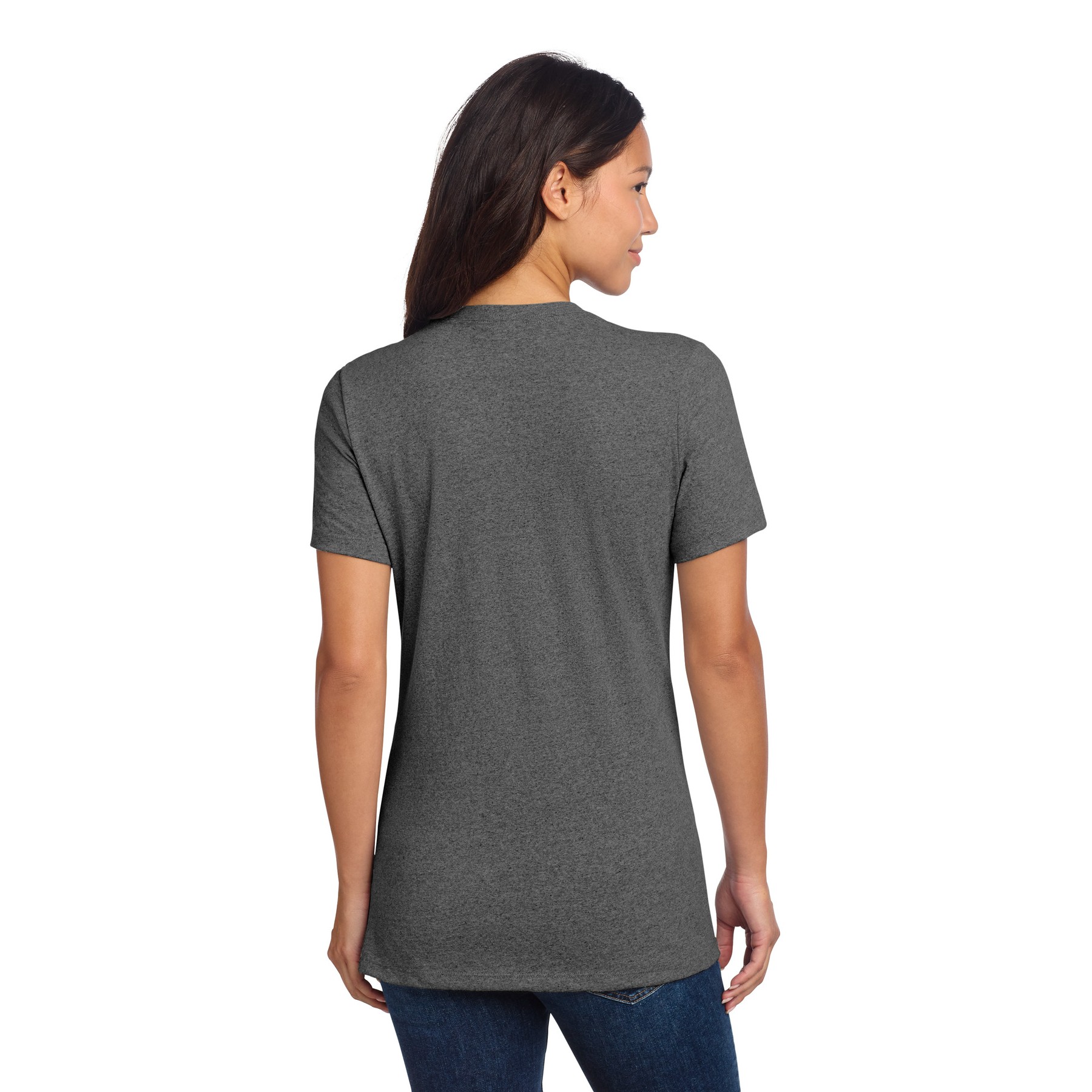 Women's Recycled Blend V-Neck Tee - Thumbnail Image