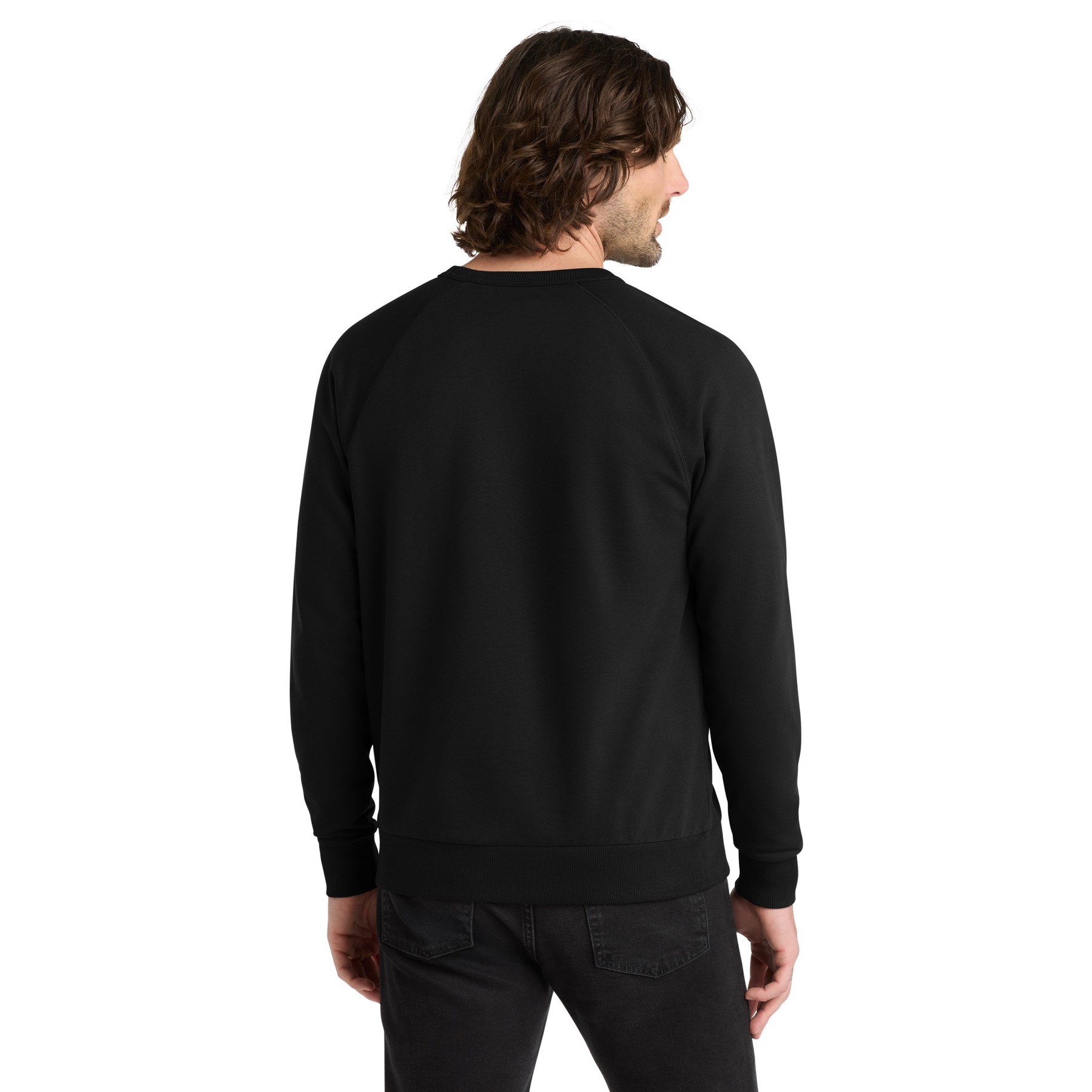 Unisex Organic French Terry Crewneck Sweatshirt - Thumbnail Image