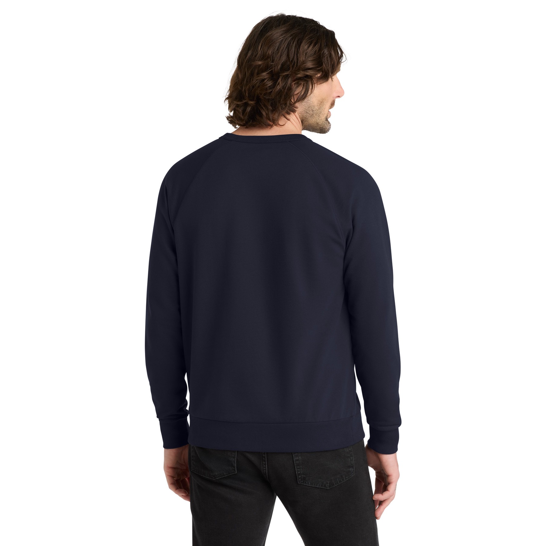 Unisex Organic French Terry Crewneck Sweatshirt - Thumbnail Image