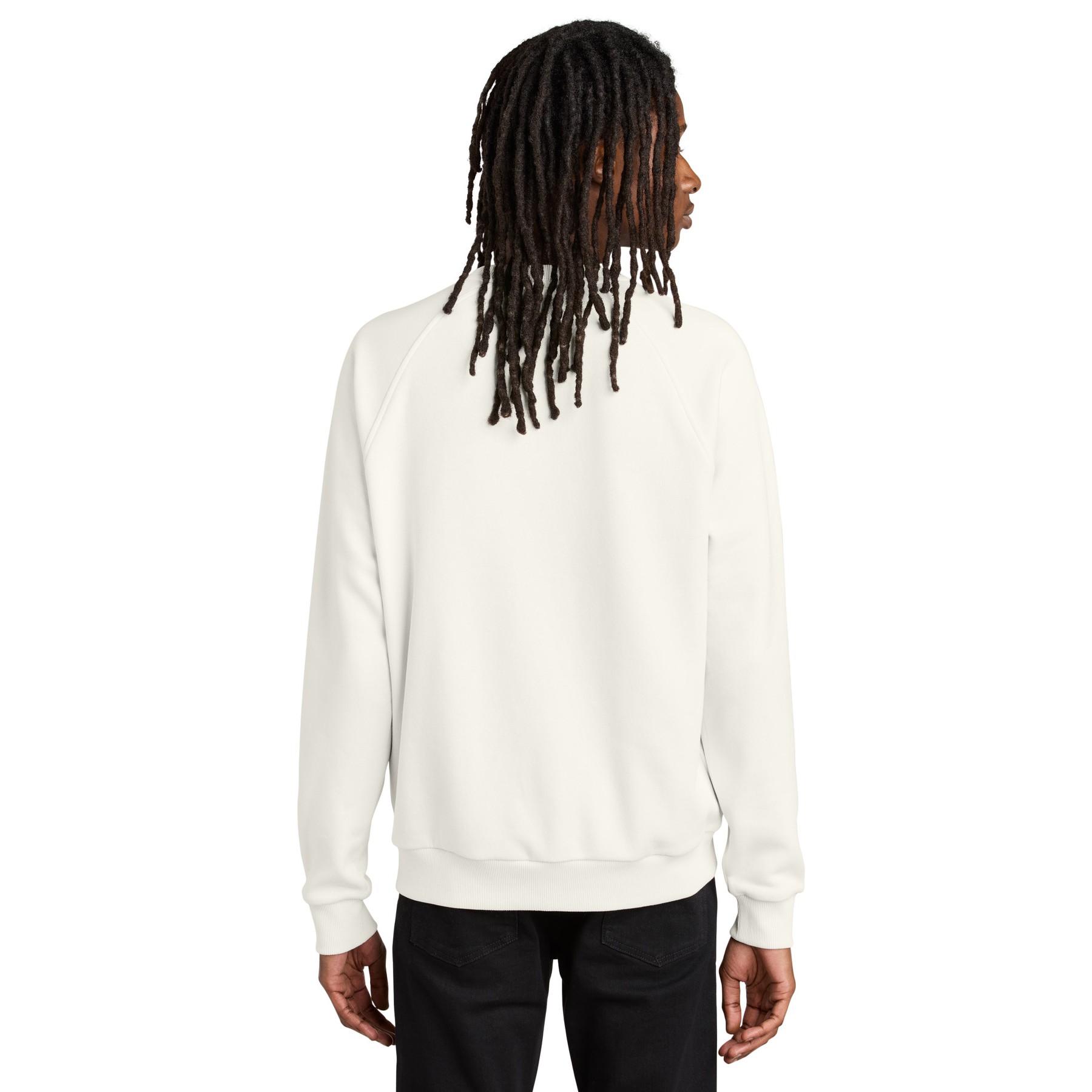Unisex Organic CVC Fleece Crewneck Sweatshirt - Thumbnail Image