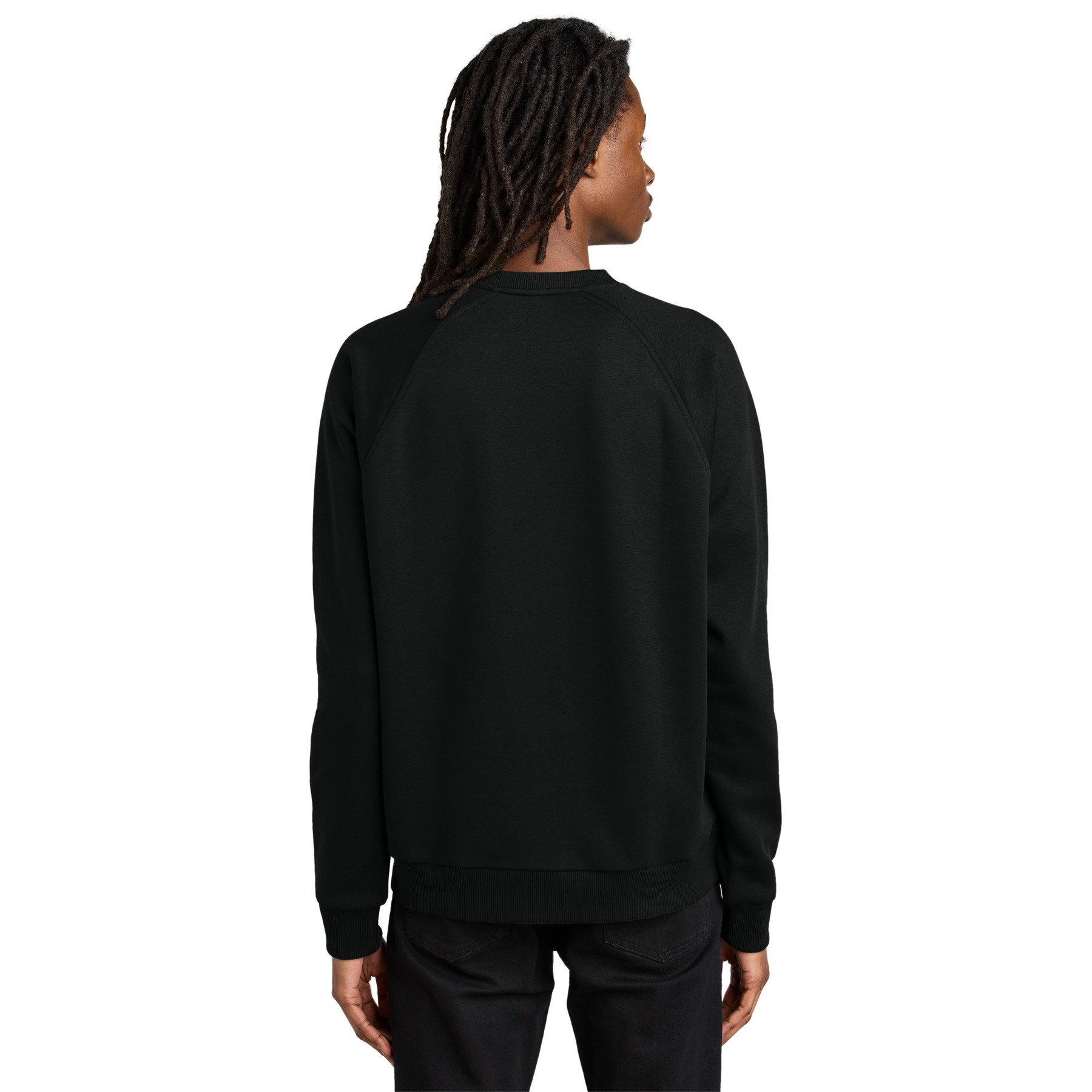 Unisex Organic CVC Fleece Crewneck Sweatshirt - Thumbnail Image