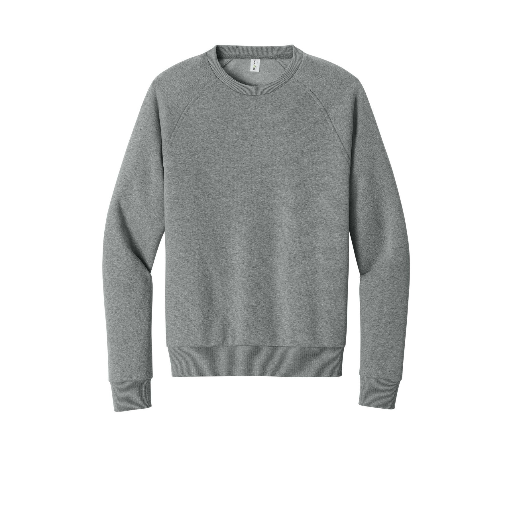Unisex Organic CVC Fleece Crewneck Sweatshirt - Thumbnail Image