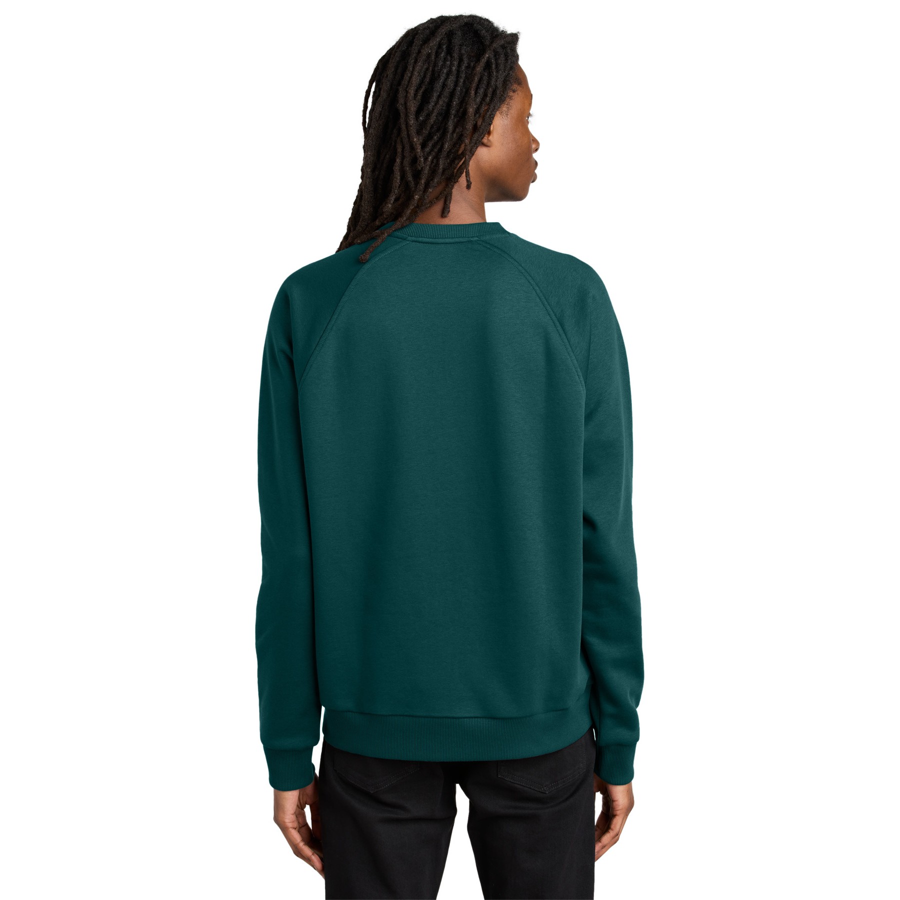 Unisex Organic CVC Fleece Crewneck Sweatshirt - Thumbnail Image
