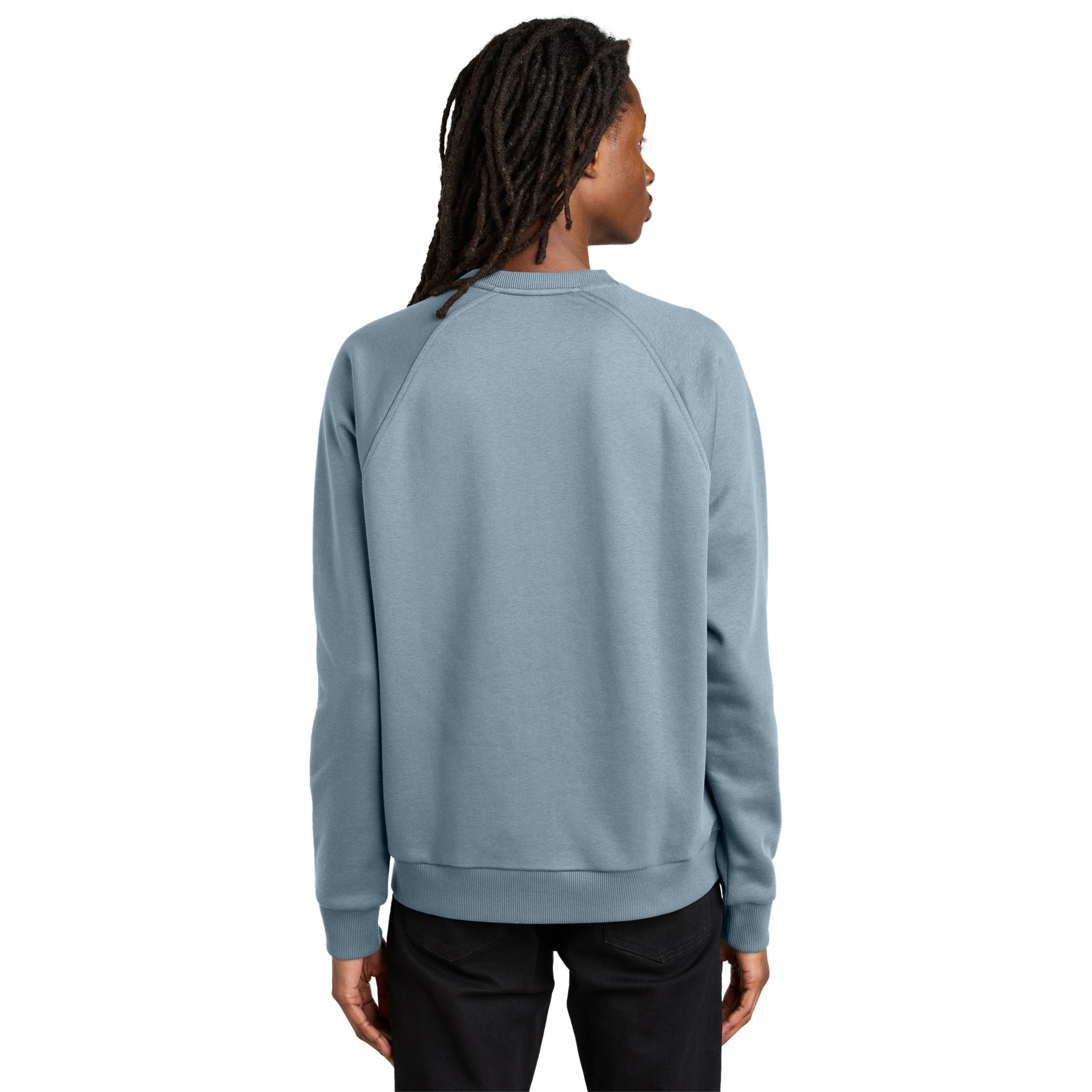 Unisex Organic CVC Fleece Crewneck Sweatshirt - Thumbnail Image