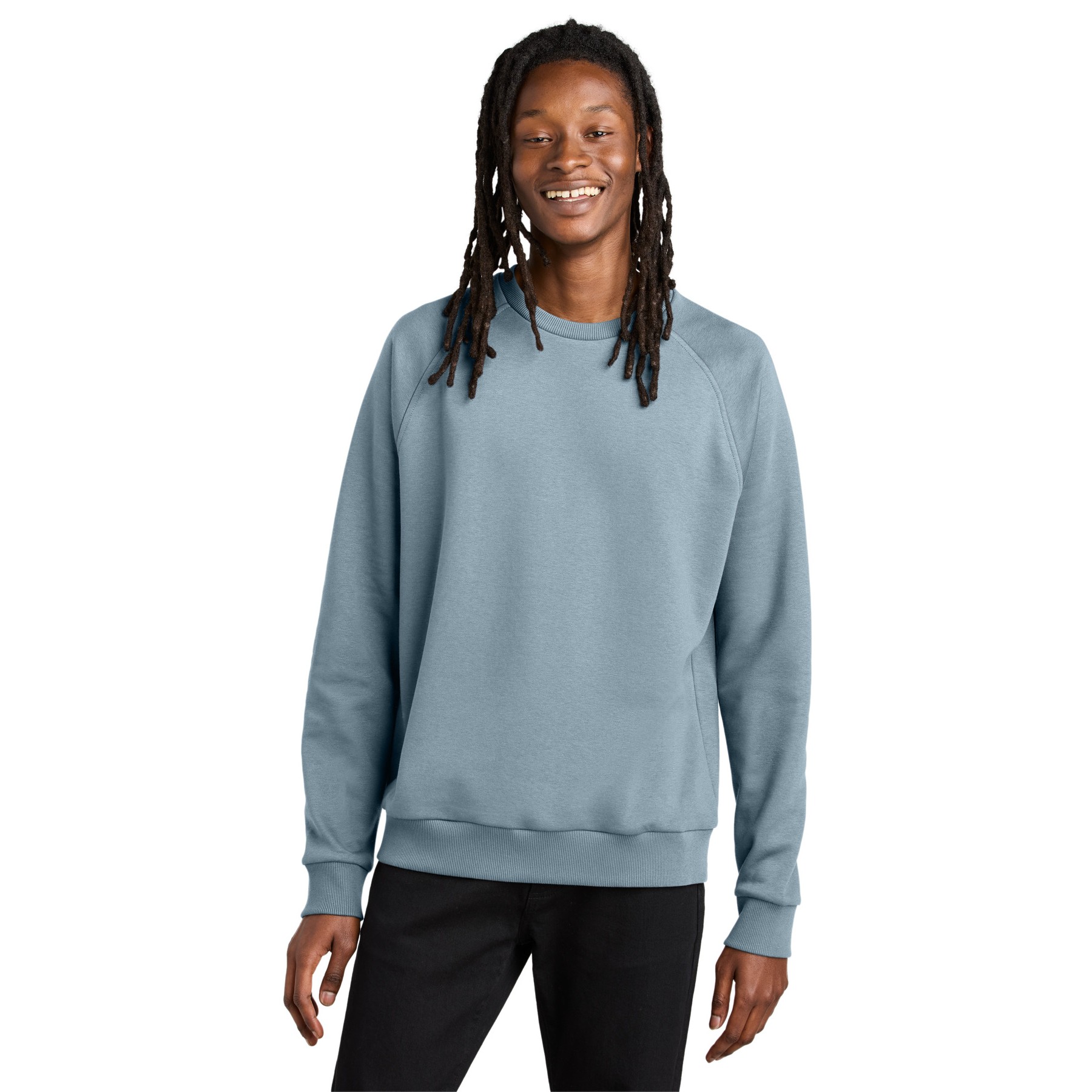 Unisex Organic CVC Fleece Crewneck Sweatshirt - Thumbnail Image
