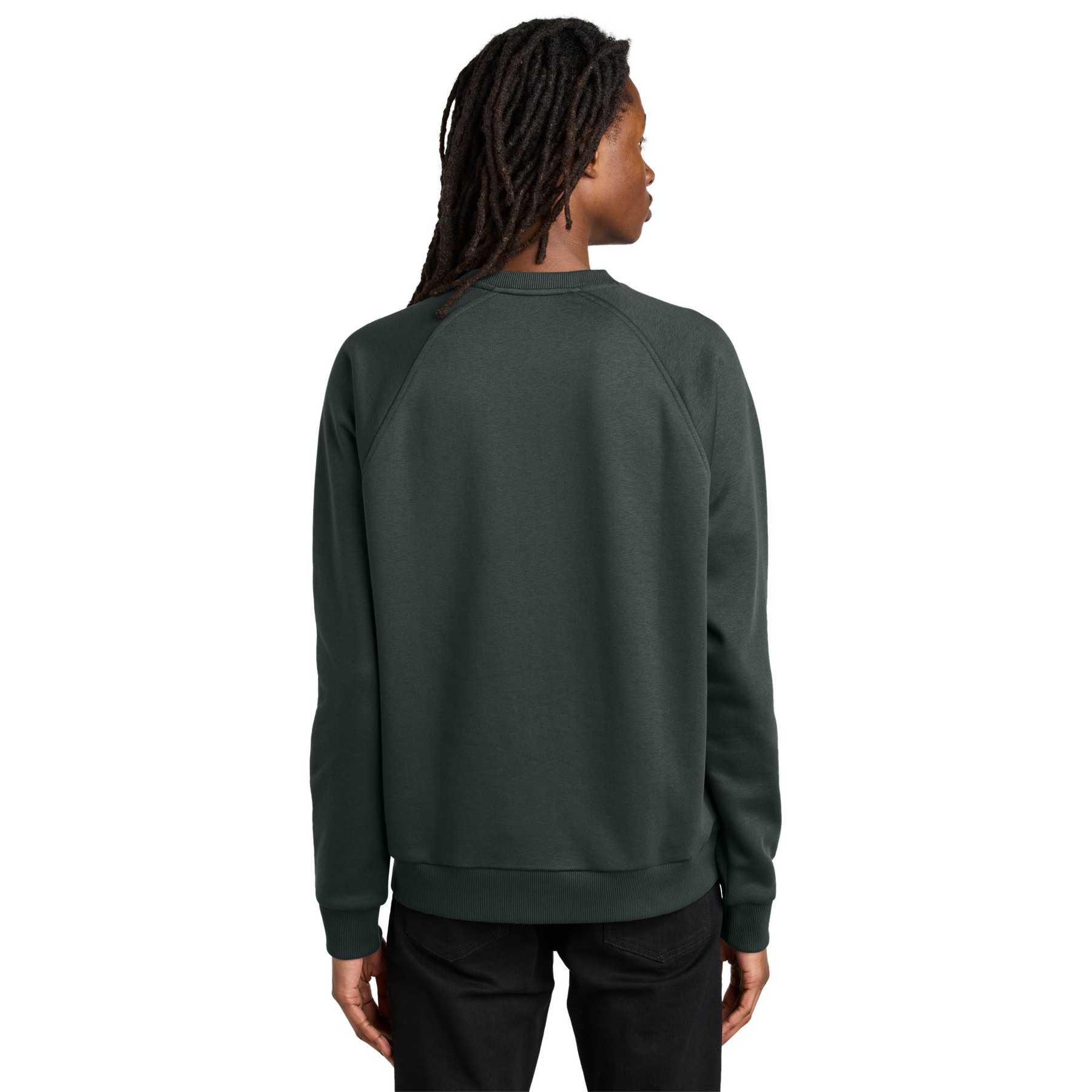 Unisex Organic CVC Fleece Crewneck Sweatshirt - Thumbnail Image