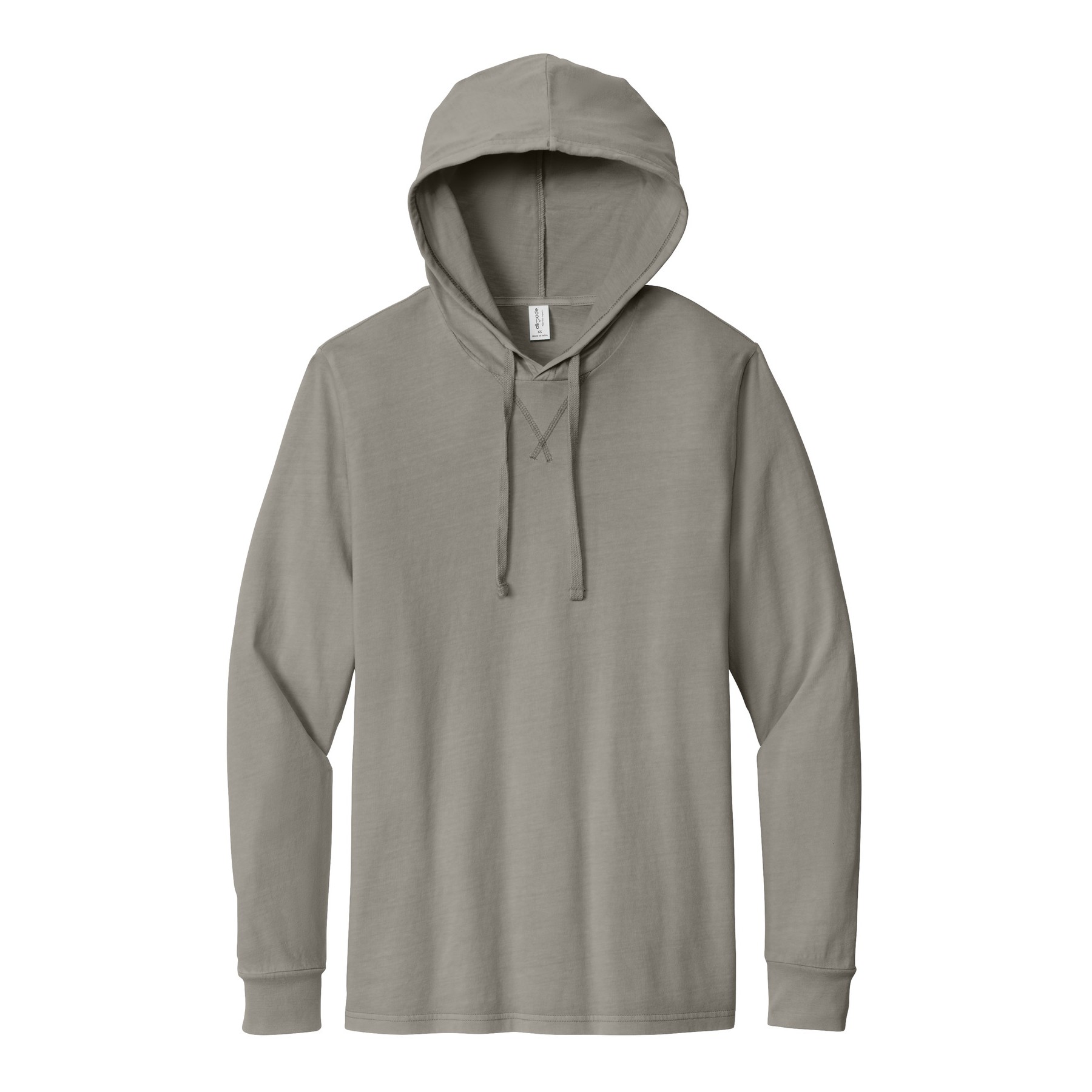 Unisex Mineral Dye Organic Cotton Hoodie Tee - Main Image