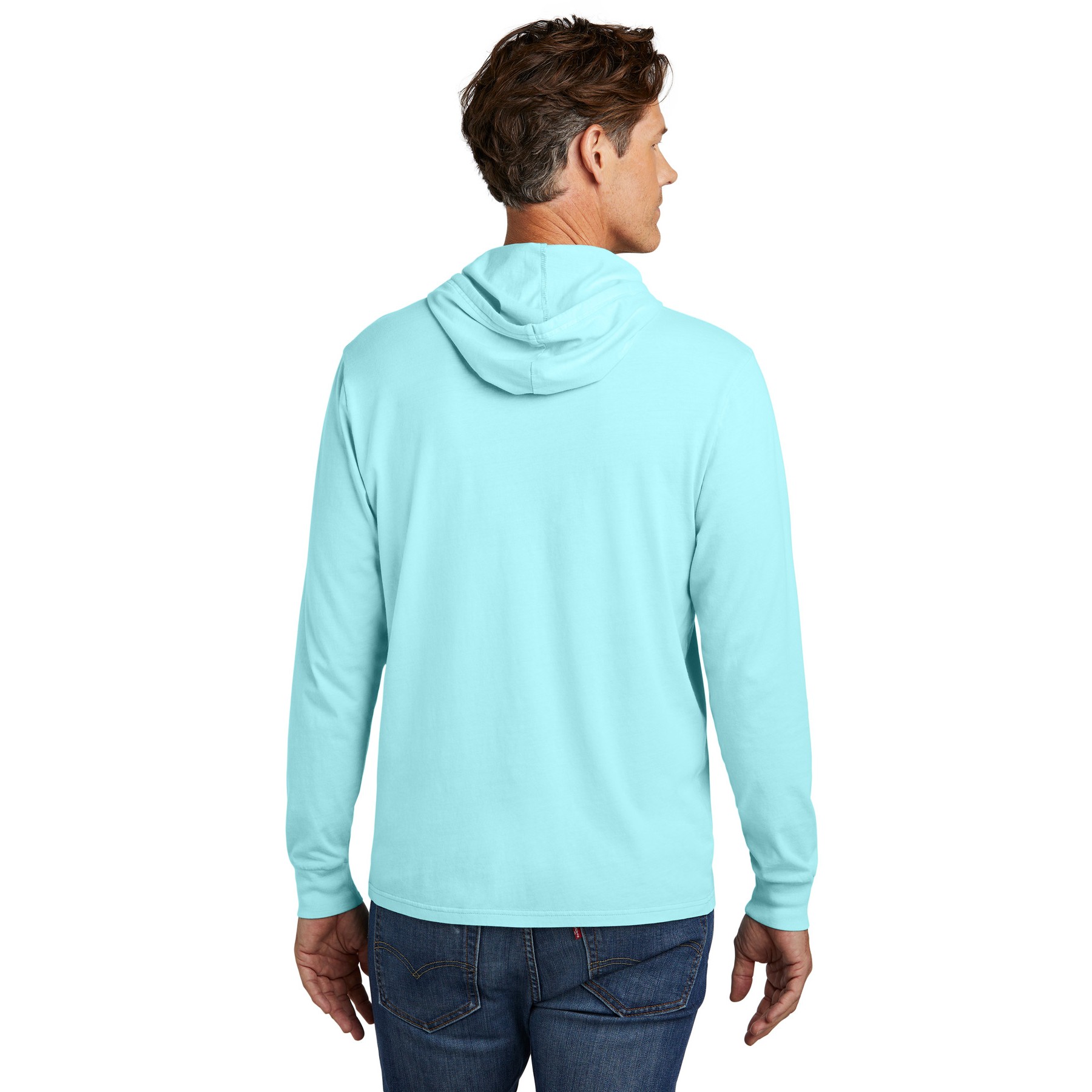 Unisex Mineral Dye Organic Cotton Hoodie Tee - Thumbnail Image