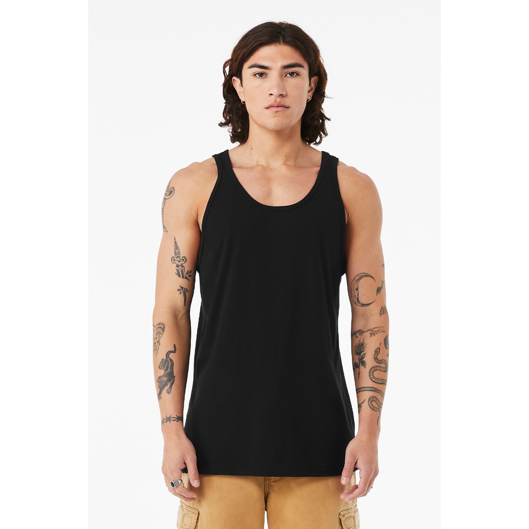 Unisex Heather CVC Tank - Thumbnail Image