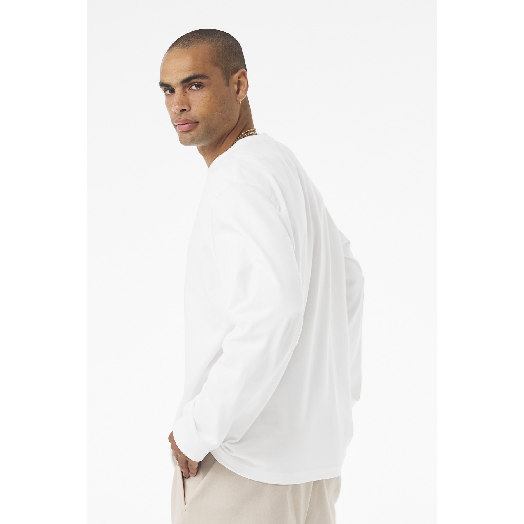 Unisex Classic Heavyweight Long Sleeve Tee - Thumbnail Image