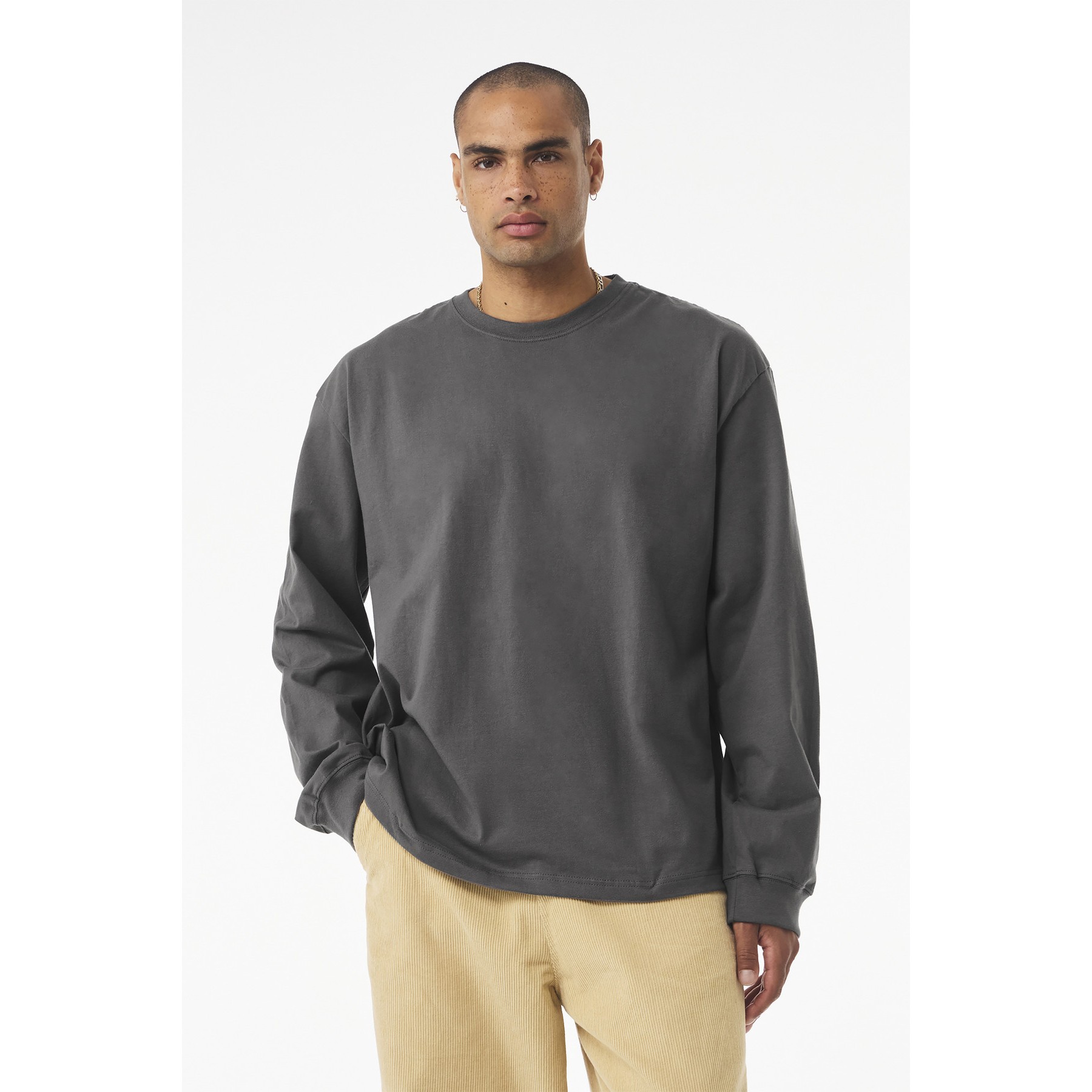 Unisex Classic Heavyweight Long Sleeve Tee - Thumbnail Image