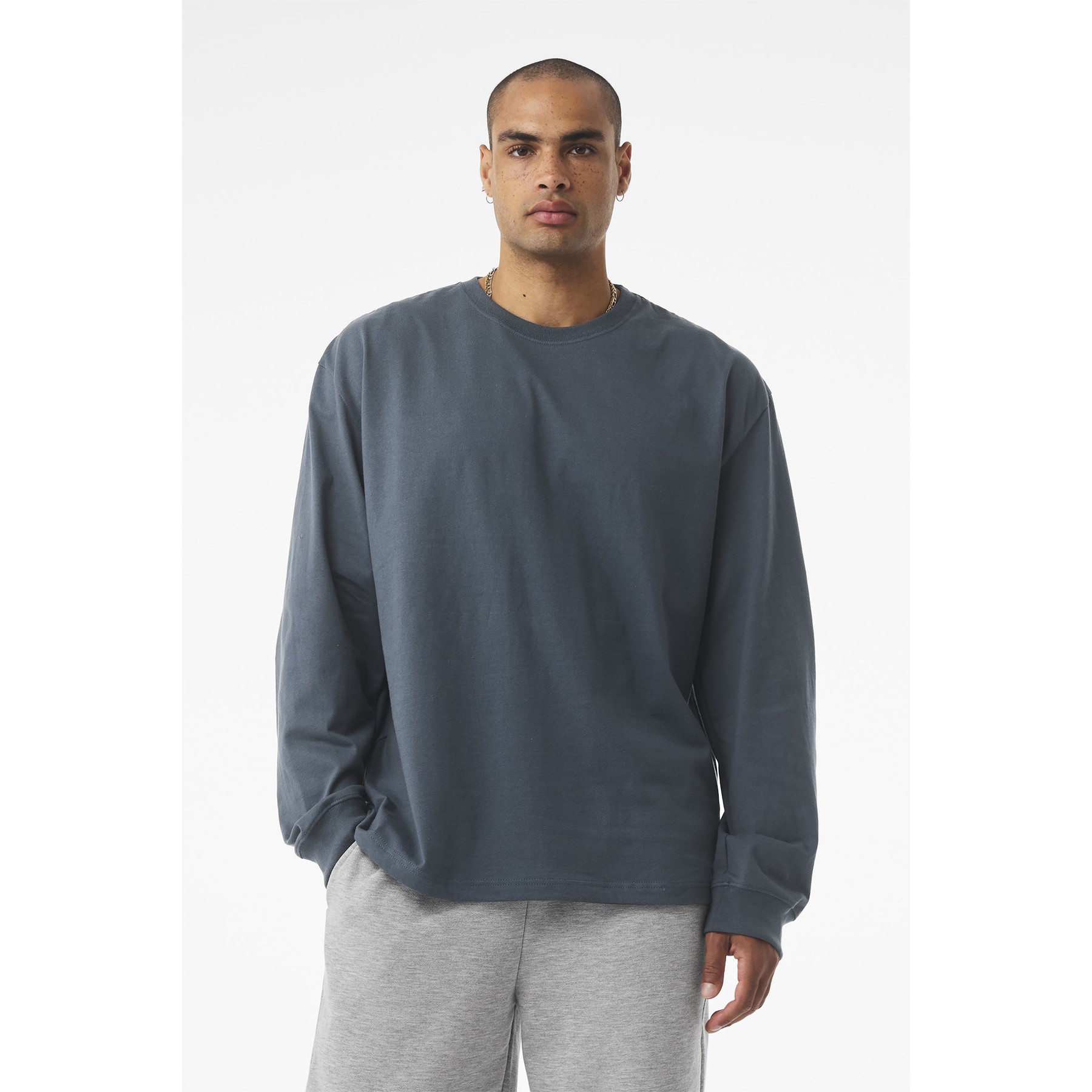 Unisex Classic Heavyweight Long Sleeve Tee - Thumbnail Image