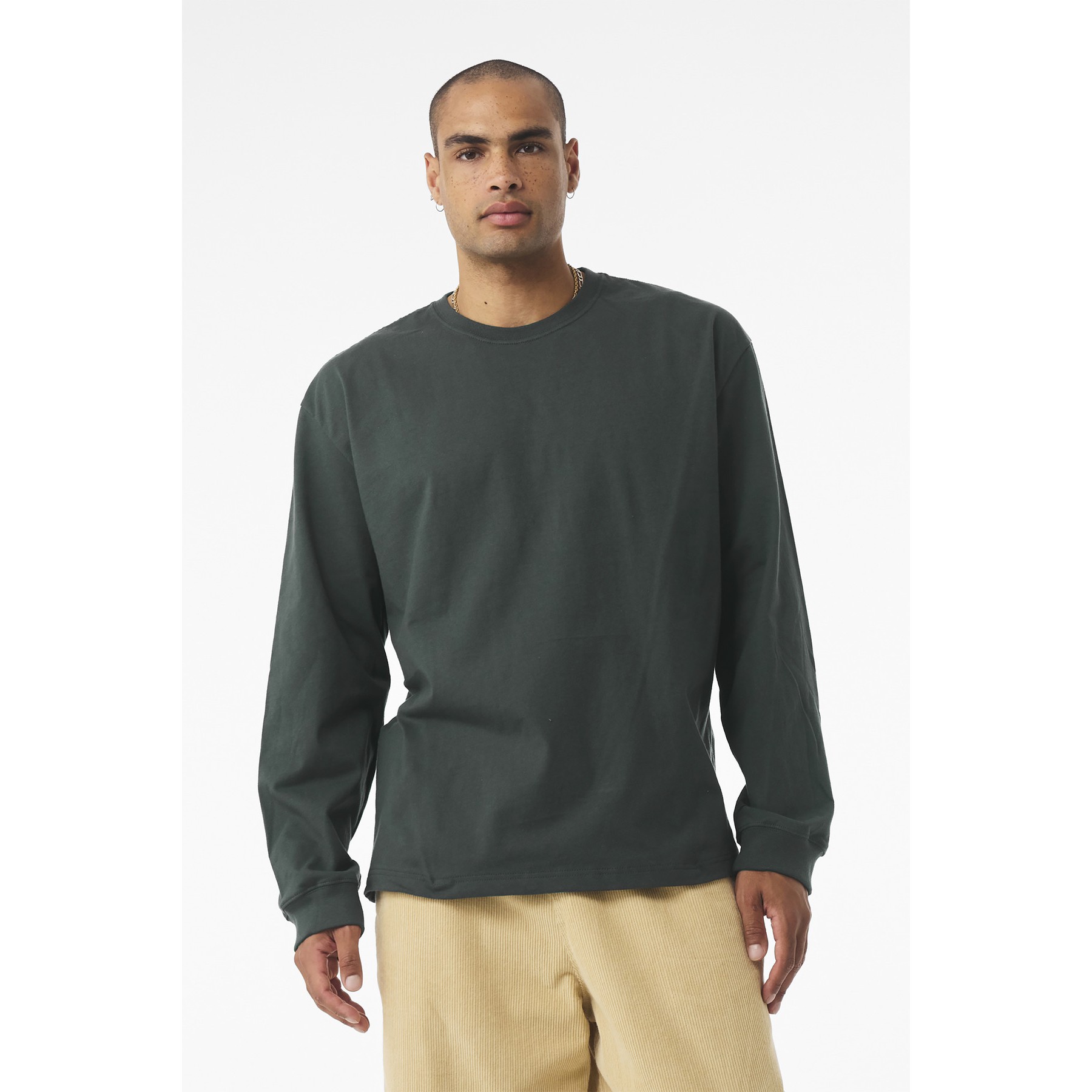 Unisex Classic Heavyweight Long Sleeve Tee - Thumbnail Image