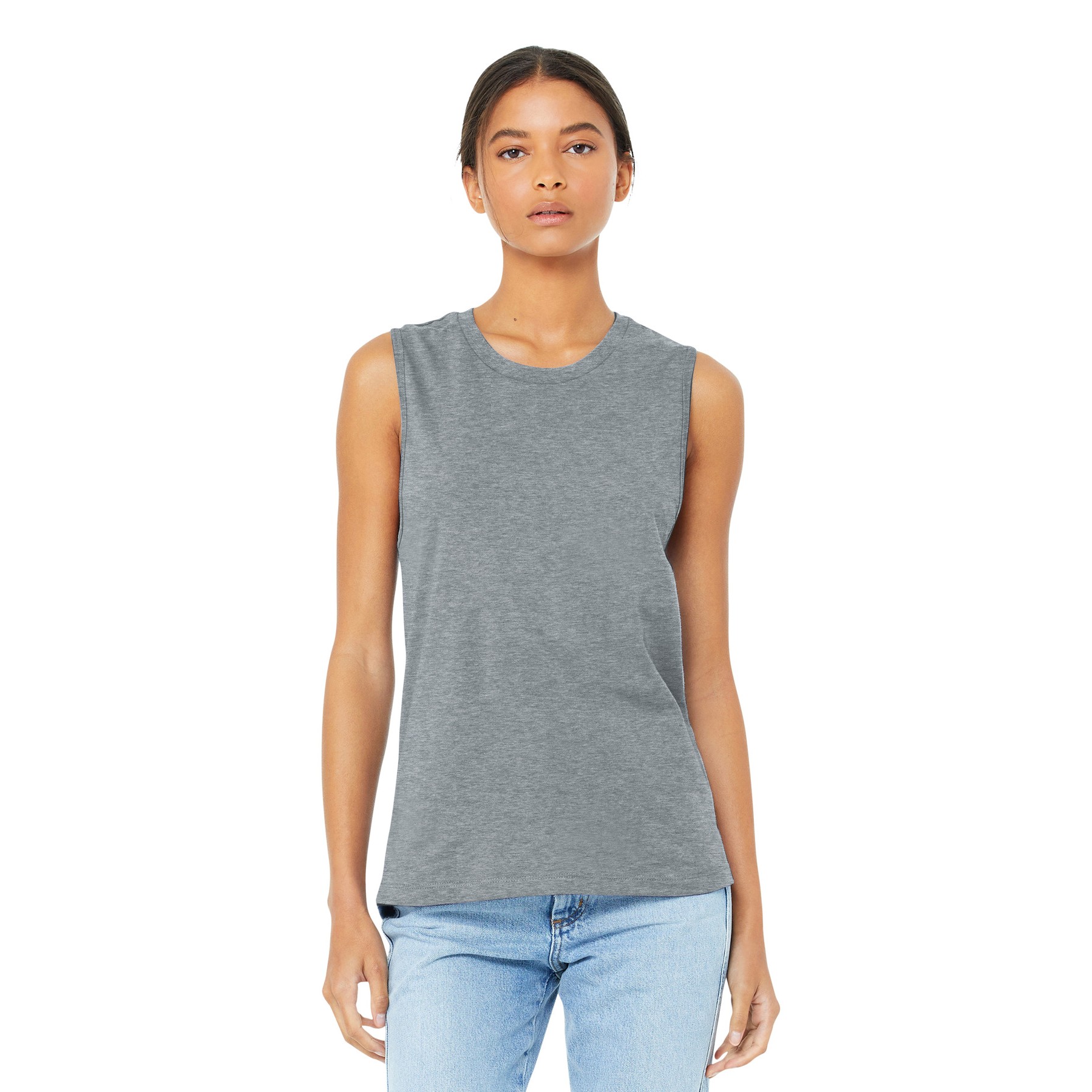 Women's Jersey Muscle Tank - Thumbnail Image