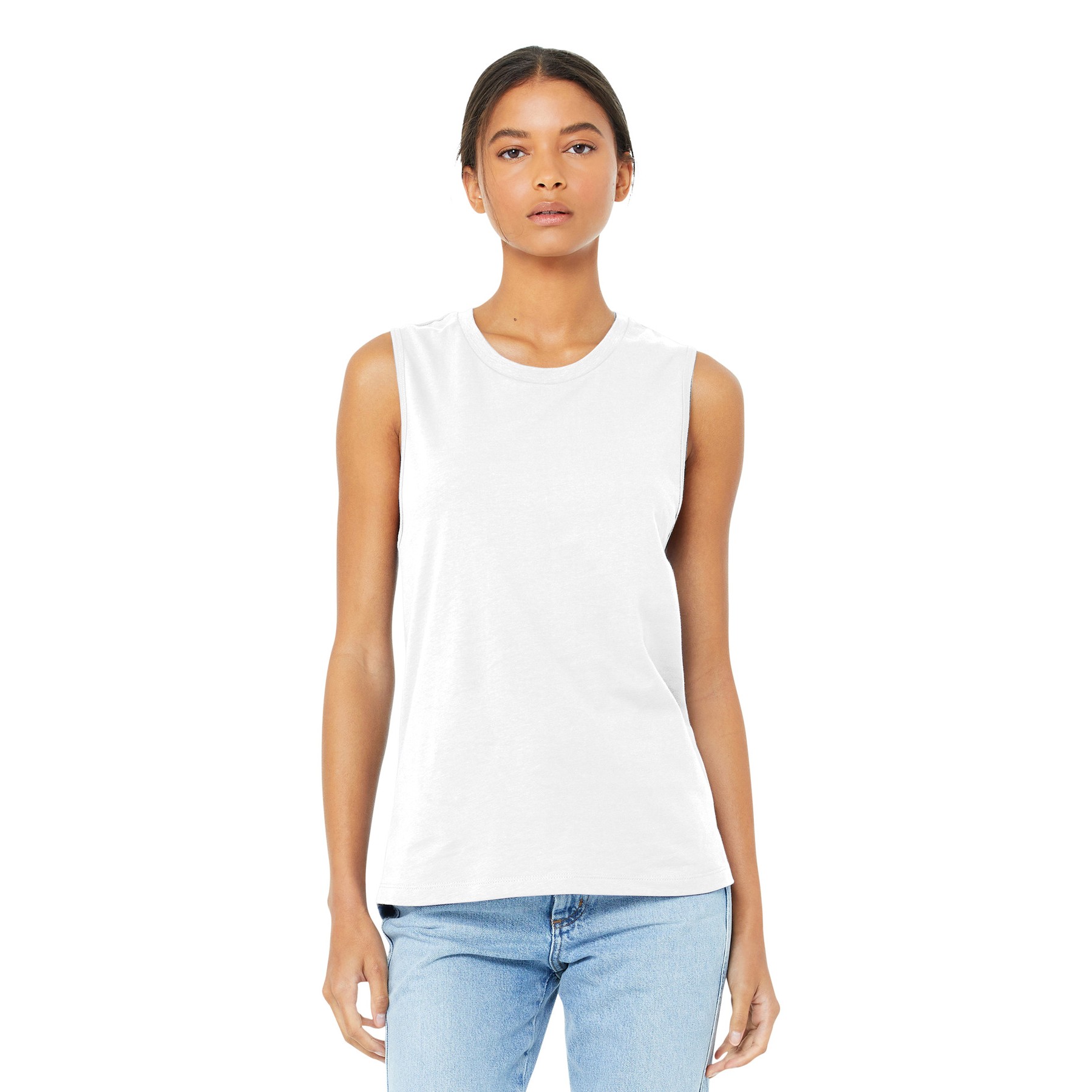 Women's Jersey Muscle Tank - Main Image