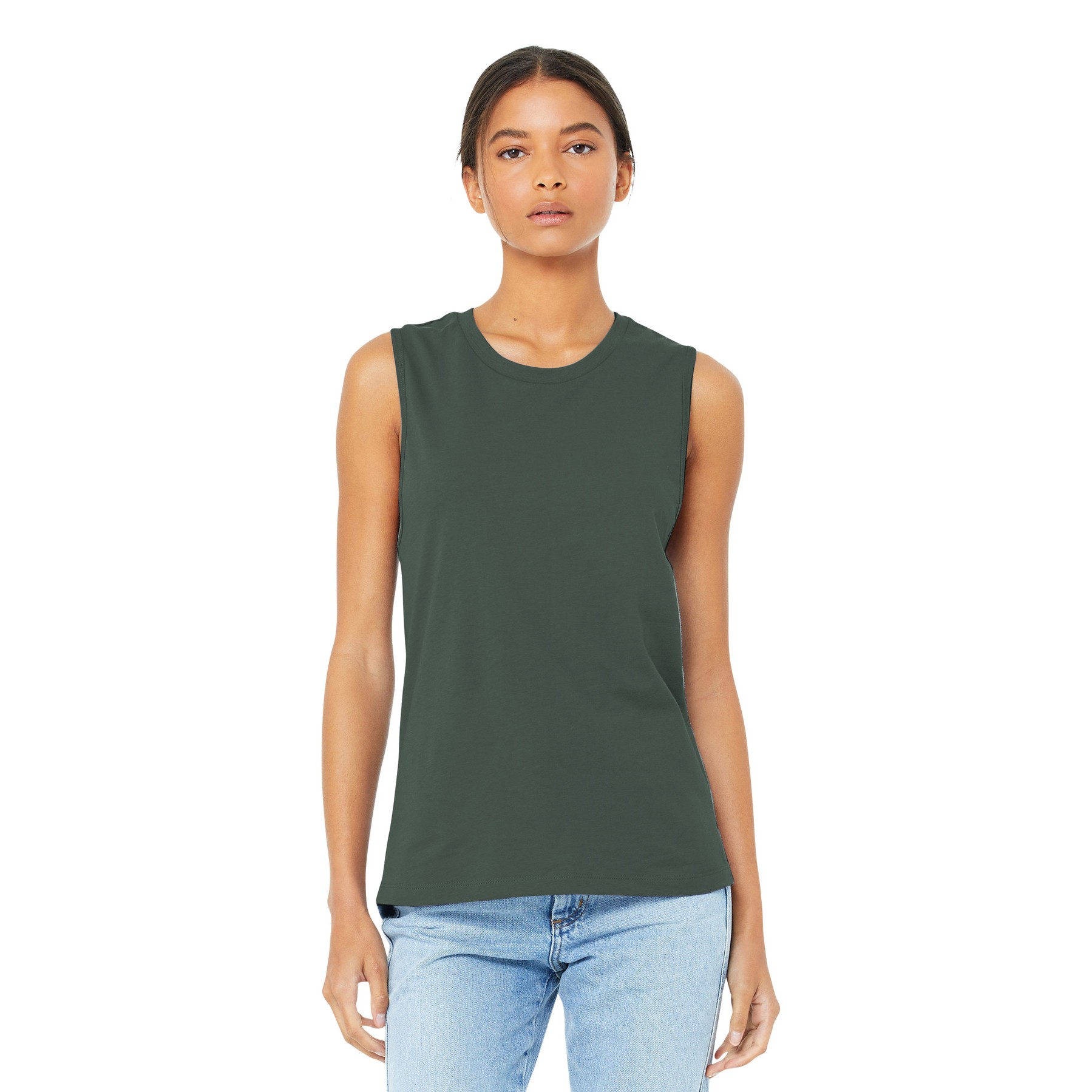 Women's Jersey Muscle Tank - Thumbnail Image