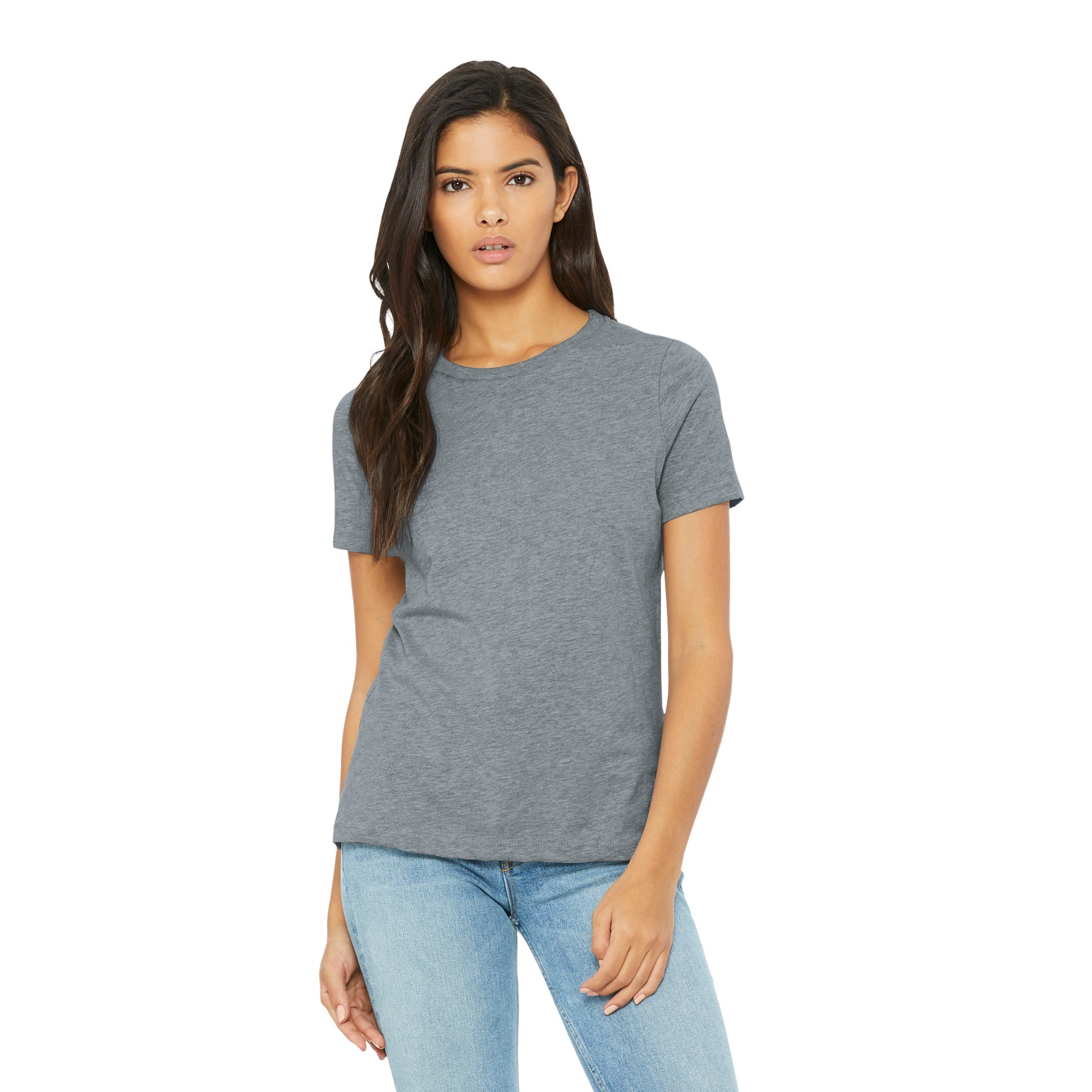 Women's Relaxed CVC Tee - Thumbnail Image