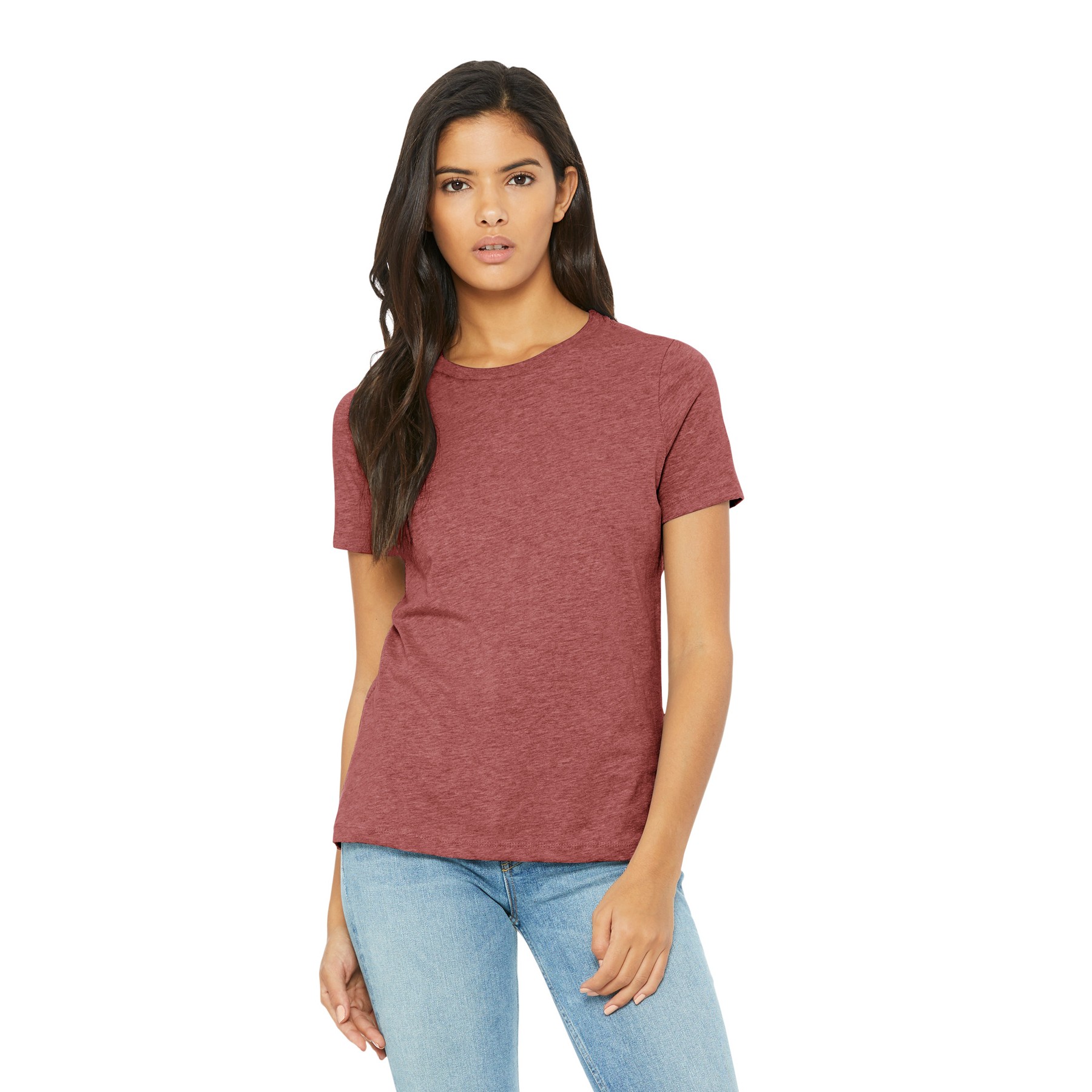 Women's Relaxed CVC Tee - Thumbnail Image