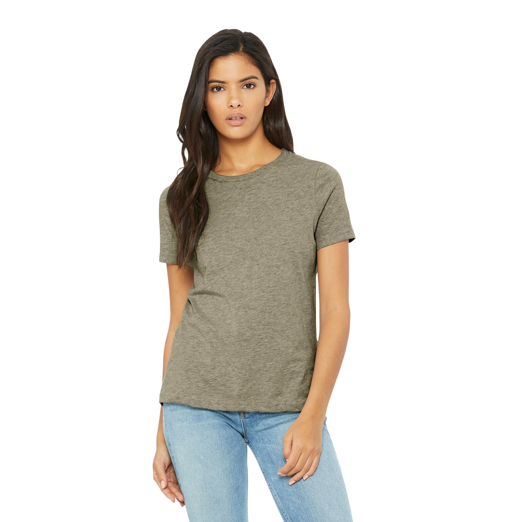 Women's Relaxed CVC Tee - Thumbnail Image