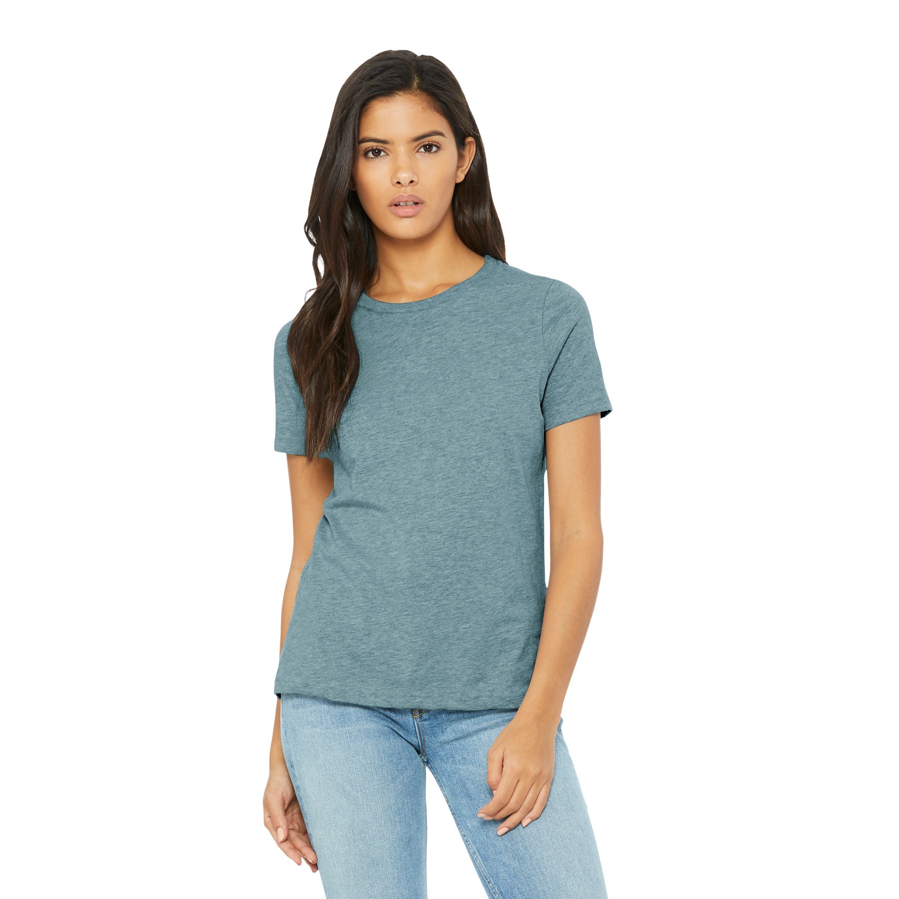 Women's Relaxed CVC Tee - Thumbnail Image