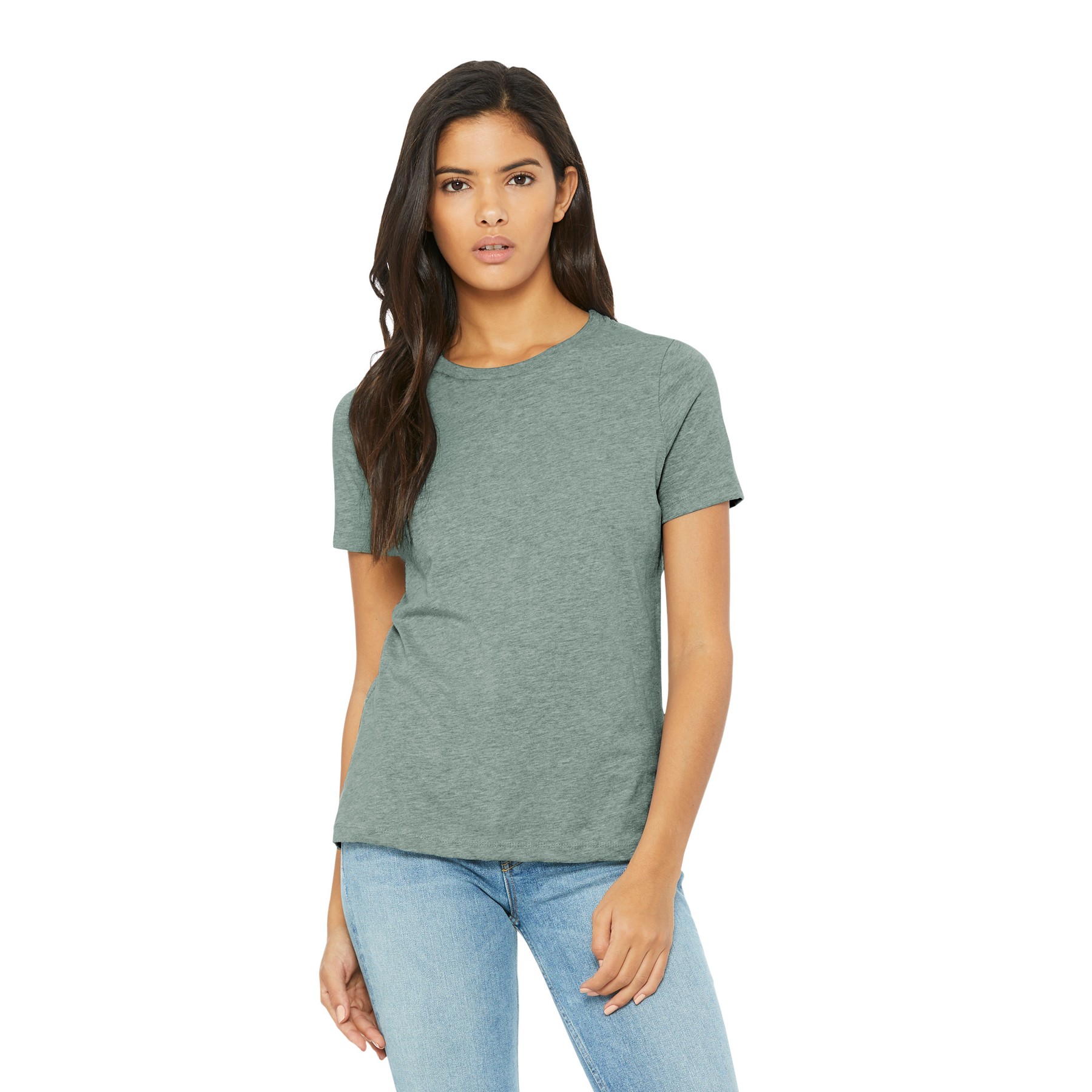 Women's Relaxed CVC Tee - Thumbnail Image