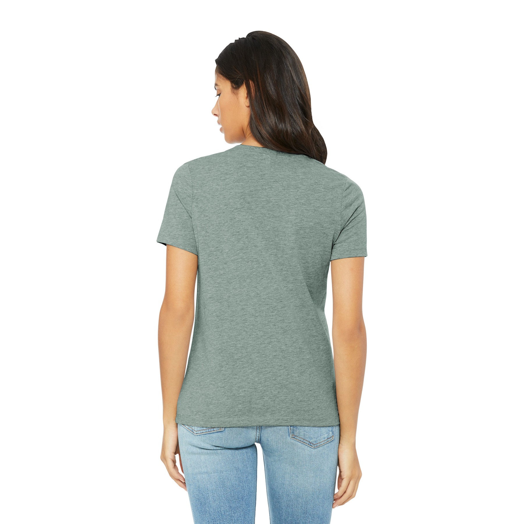 Women's Relaxed CVC Tee - Thumbnail Image
