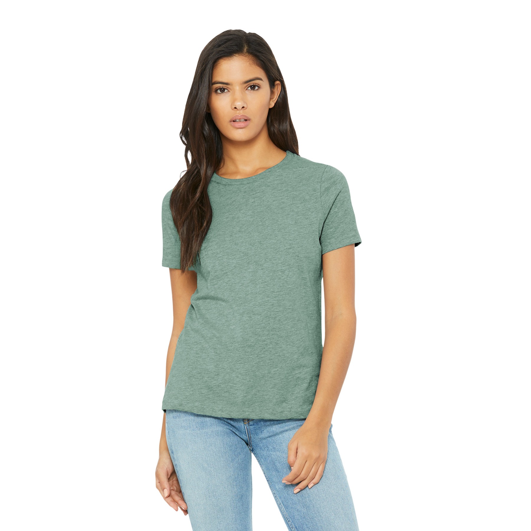 Women's Relaxed CVC Tee - Thumbnail Image