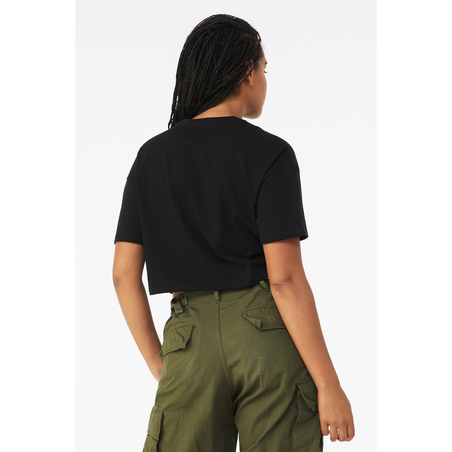Women's Jersey Crop Tee - Thumbnail Image