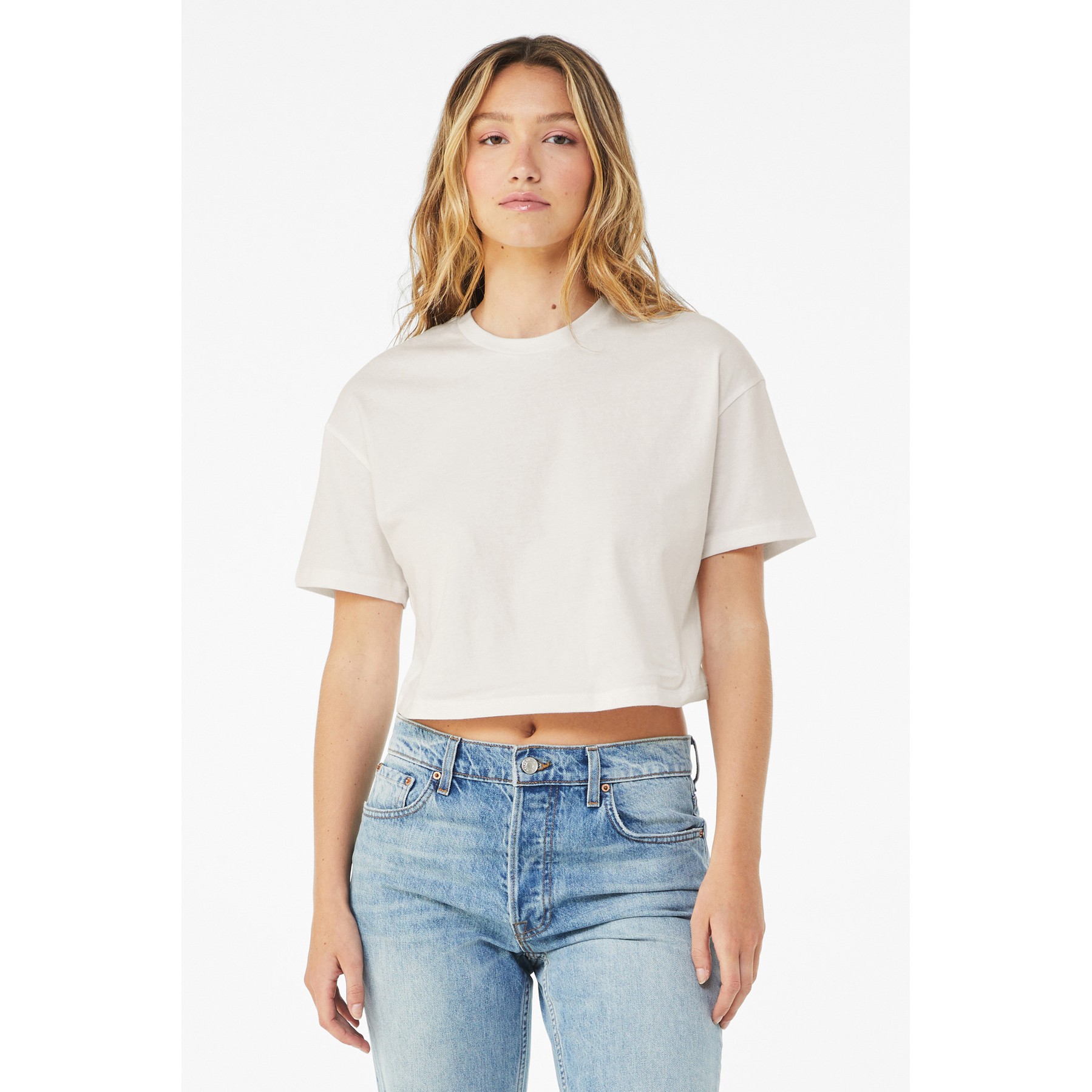 Women's Jersey Crop Tee - Thumbnail Image