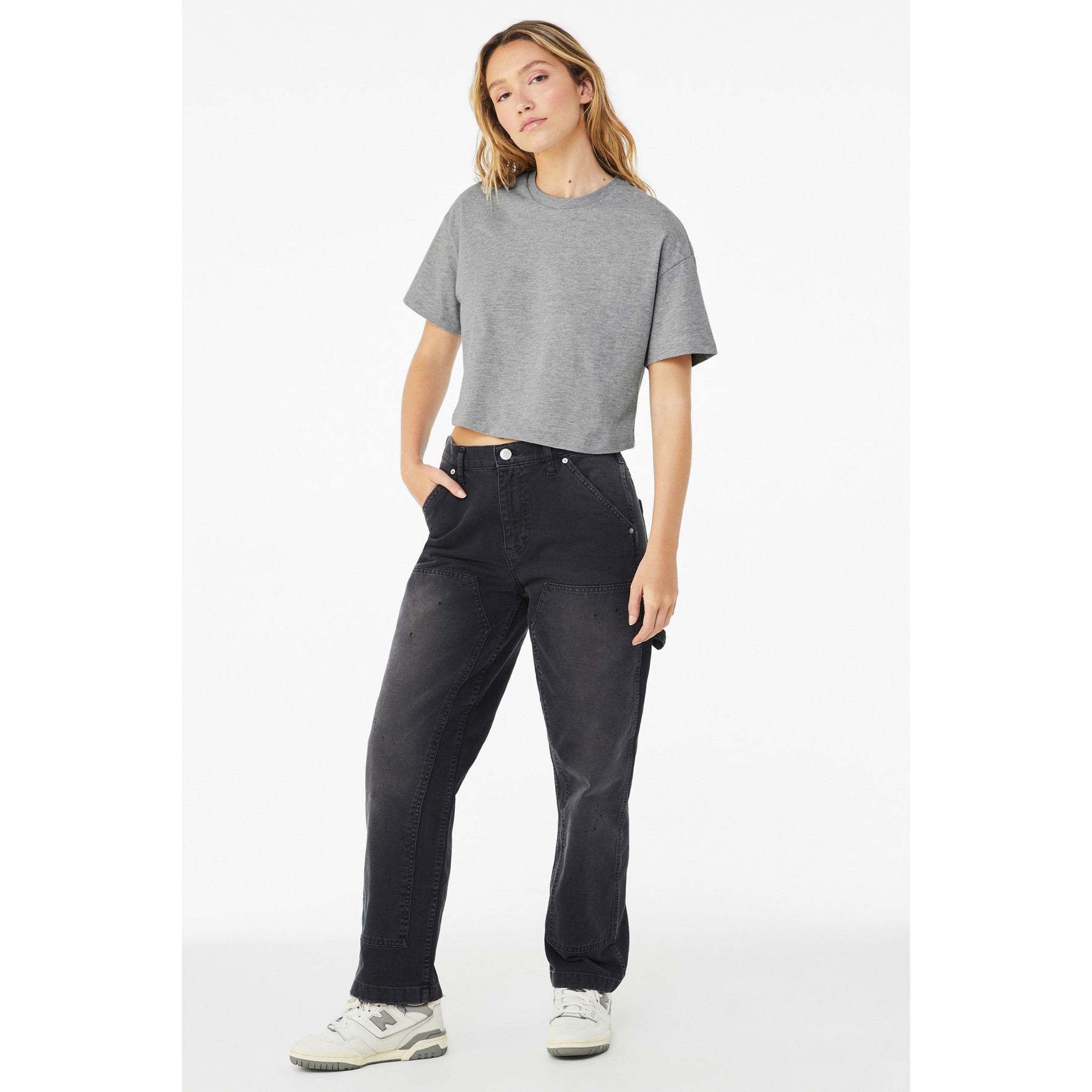 Women's Jersey Crop Tee - Thumbnail Image