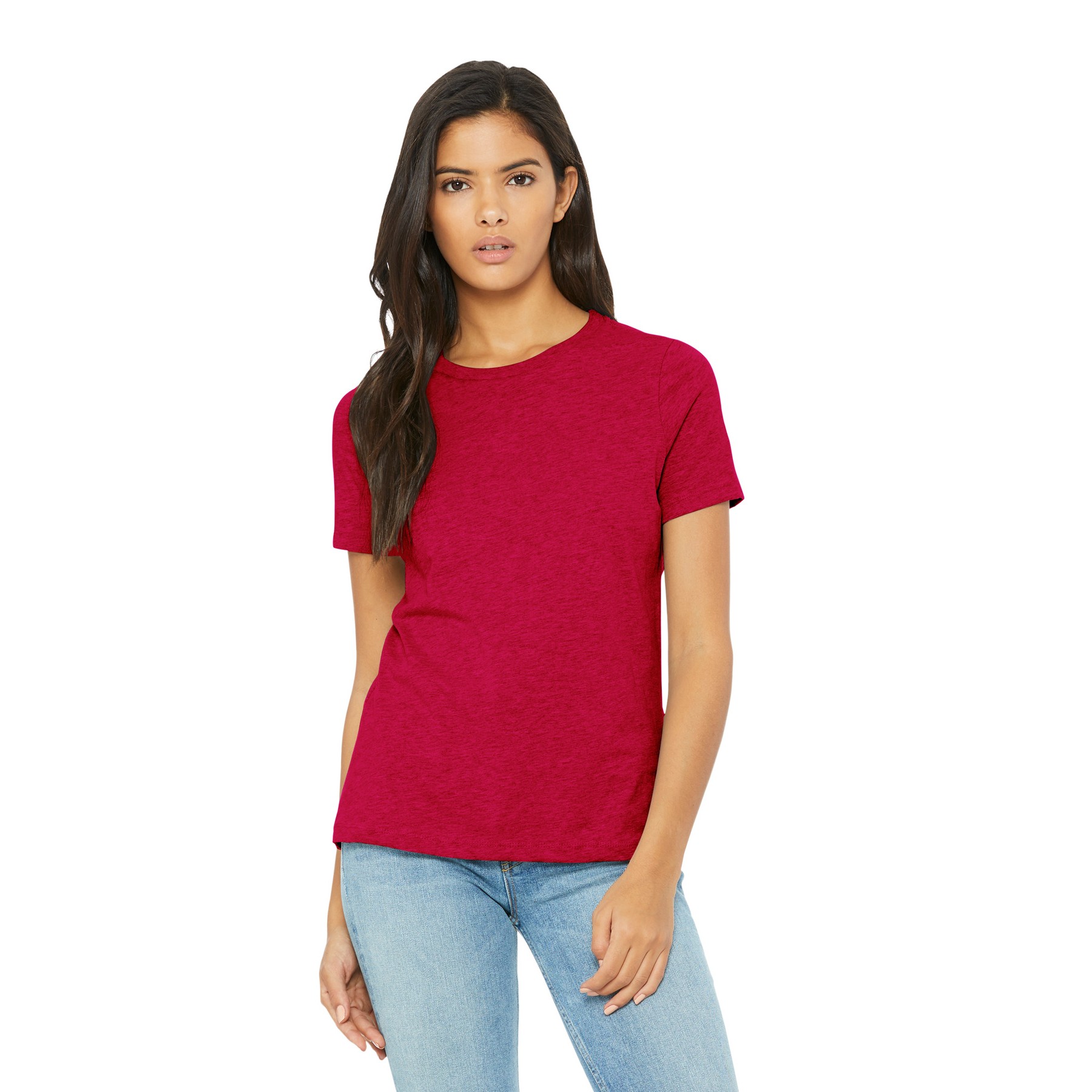 Women's Relaxed CVC Tee - Thumbnail Image