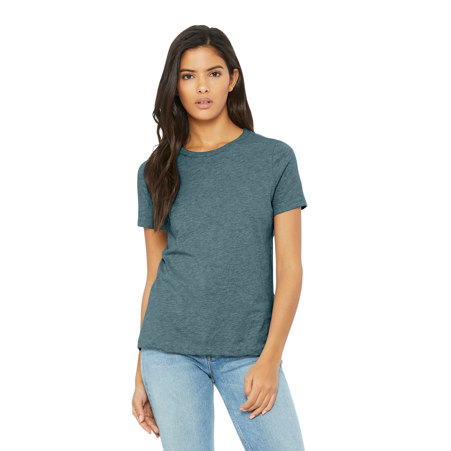 Women's Relaxed CVC Tee - Thumbnail Image