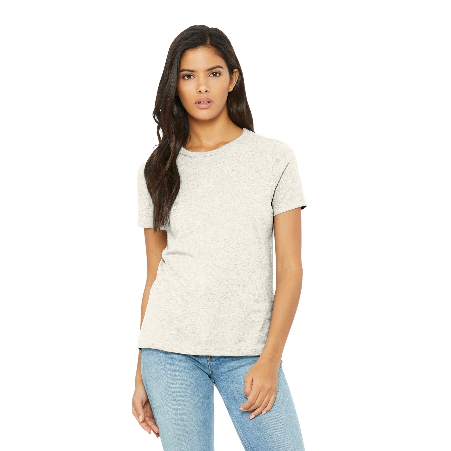 Women's Relaxed CVC Tee - Thumbnail Image