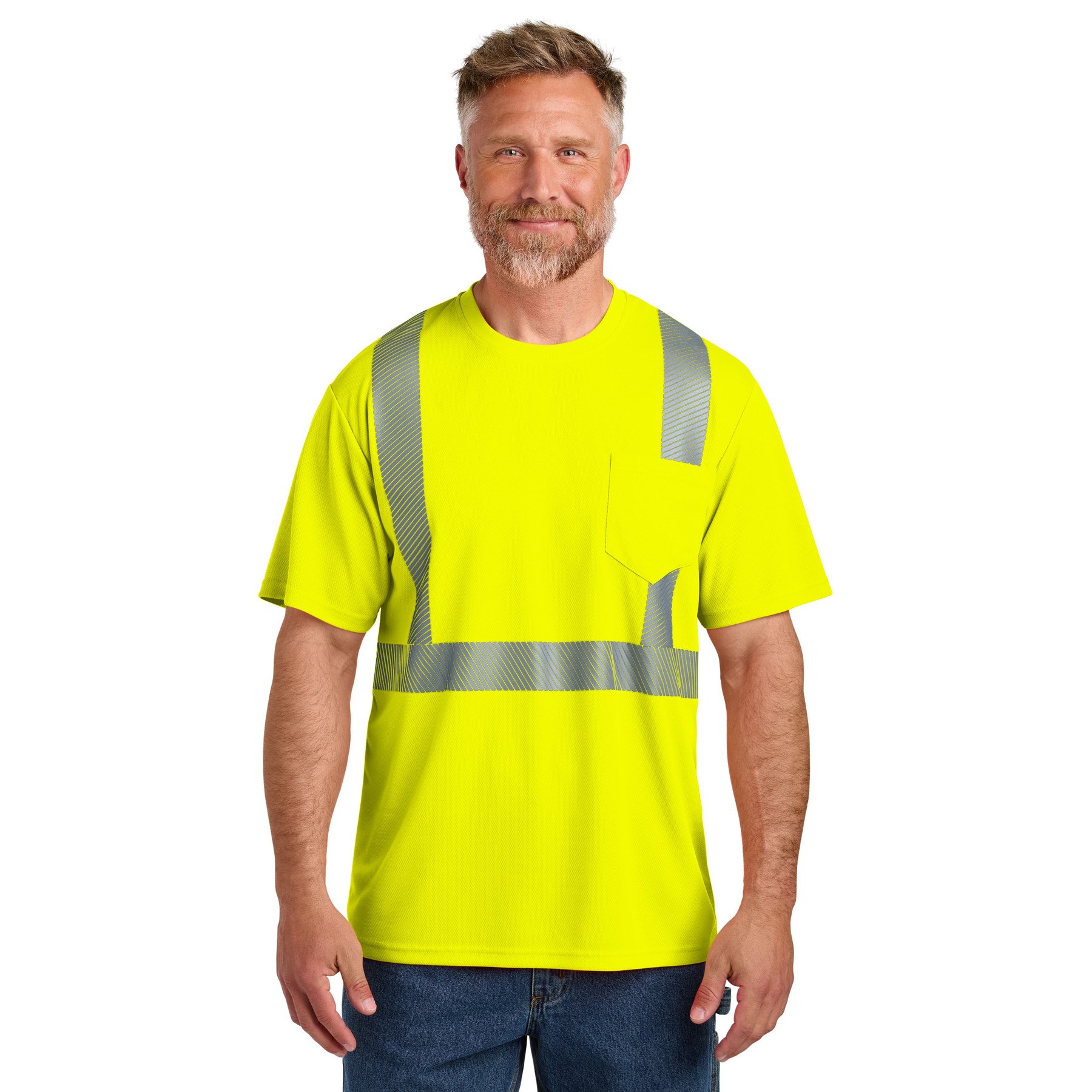 ANSI 107 Class 2 Segmented Tape Tee - Thumbnail Image