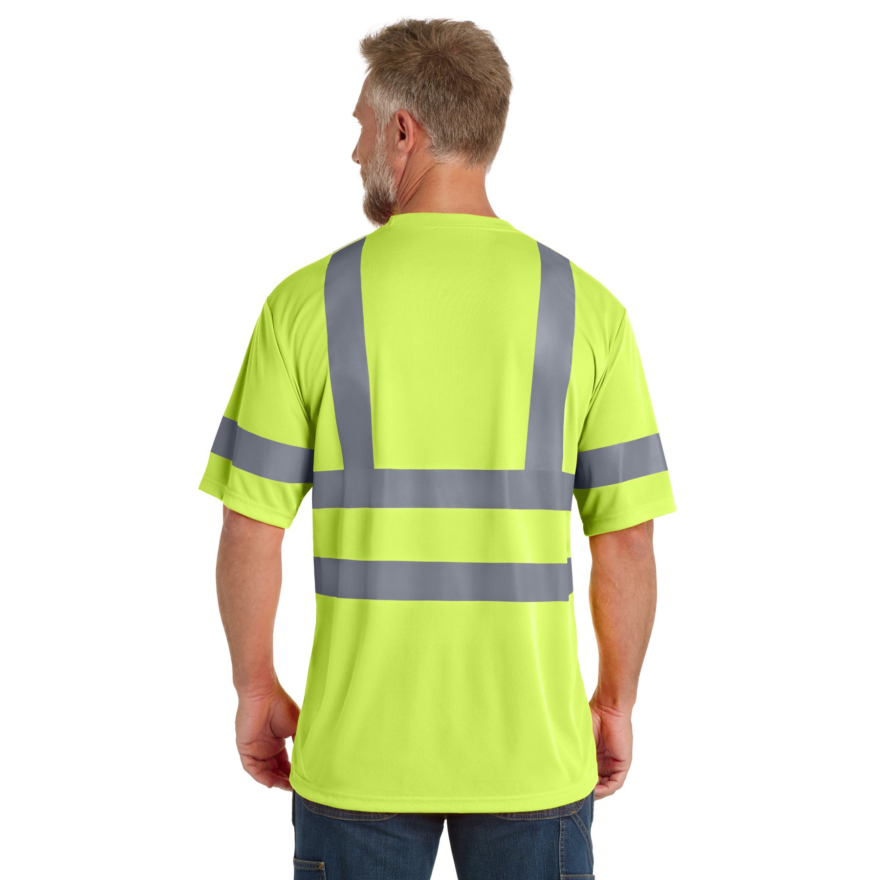 ANSI 107 Class 3 Short Sleeve Snag-Resistant Reflective T-Shirt - Thumbnail Image