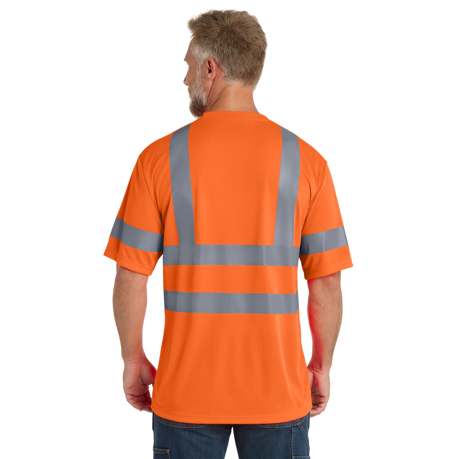 ANSI 107 Class 3 Short Sleeve Snag-Resistant Reflective T-Shirt - Thumbnail Image
