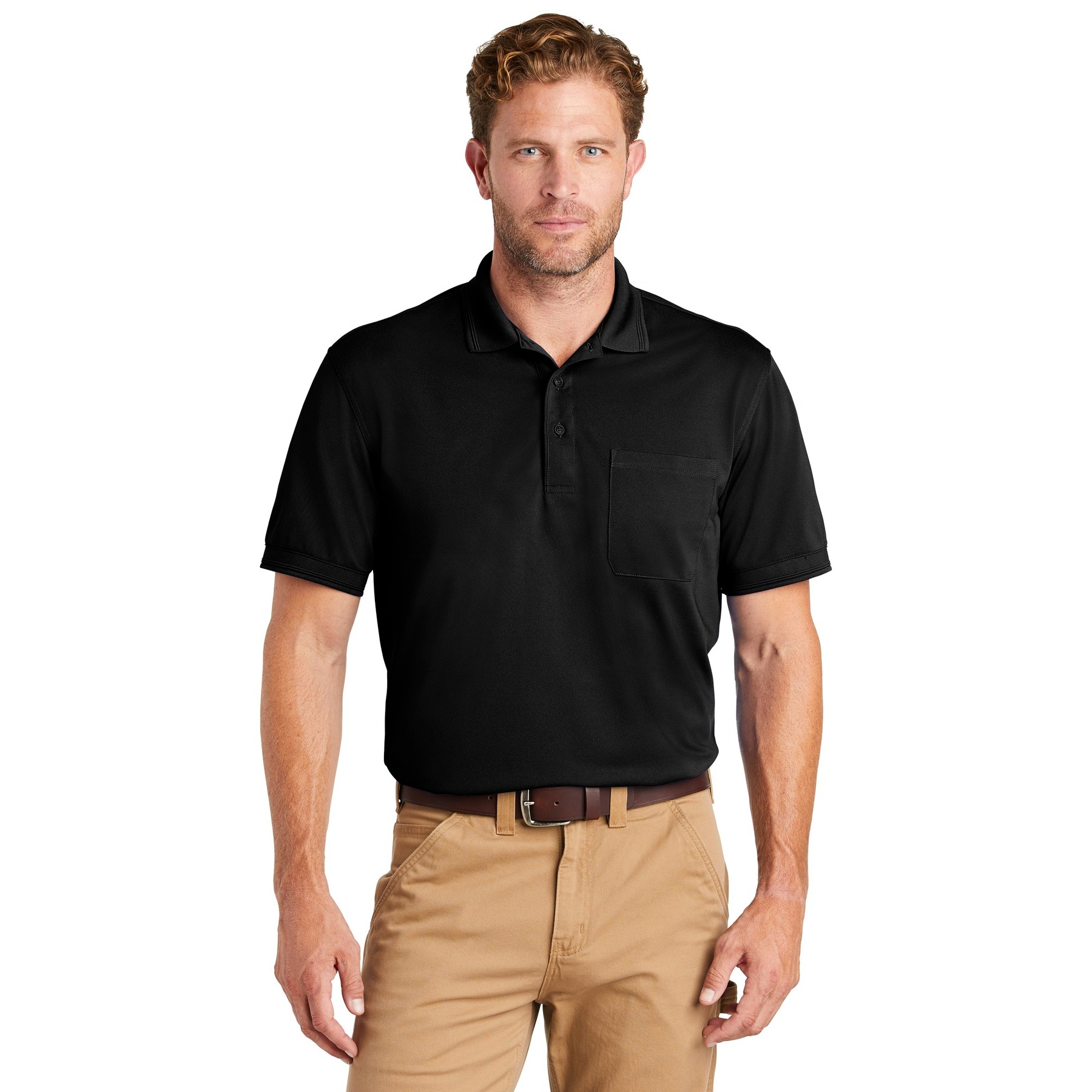 Industrial Snag-Proof Pique Pocket Polo - Thumbnail Image