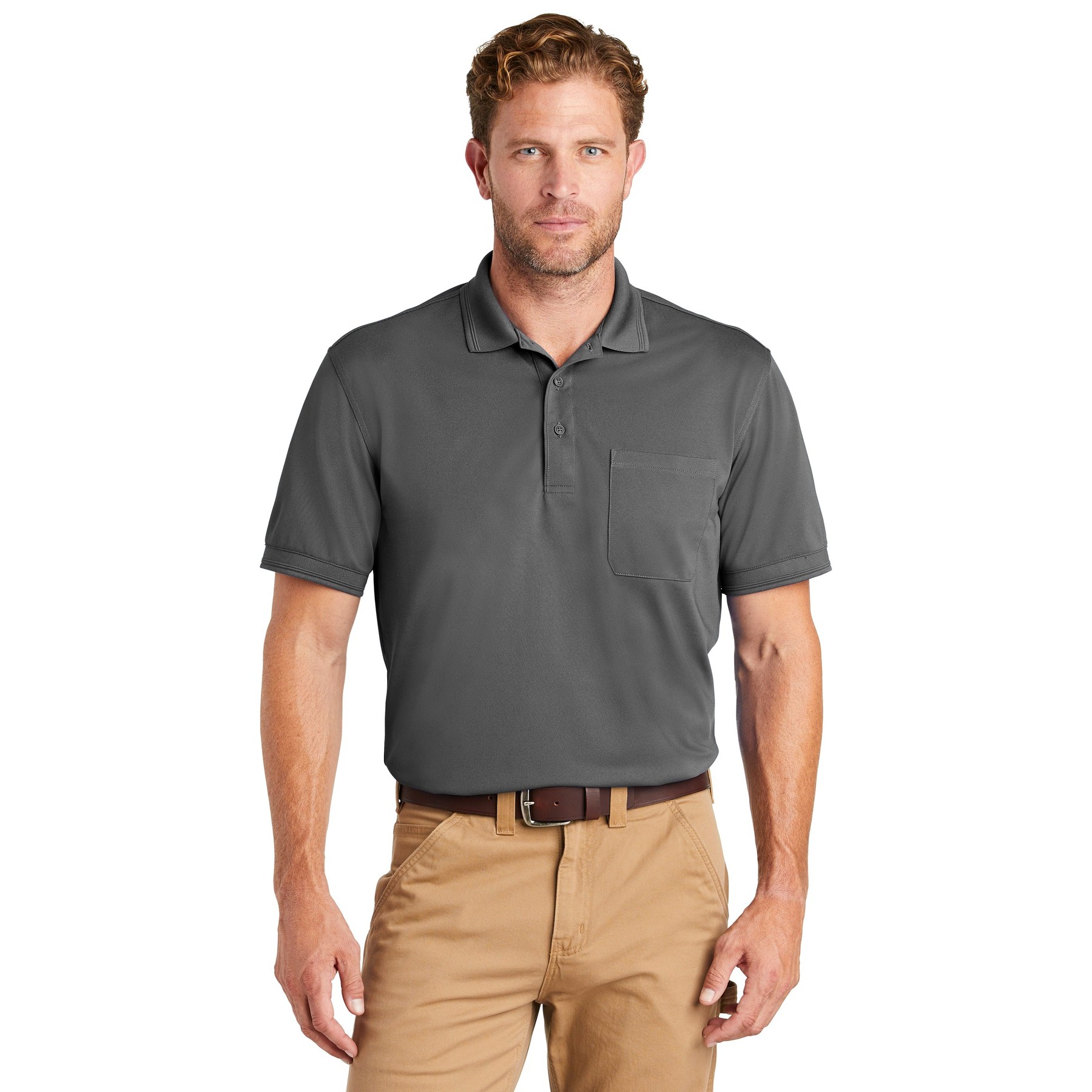 Industrial Snag-Proof Pique Pocket Polo - Thumbnail Image