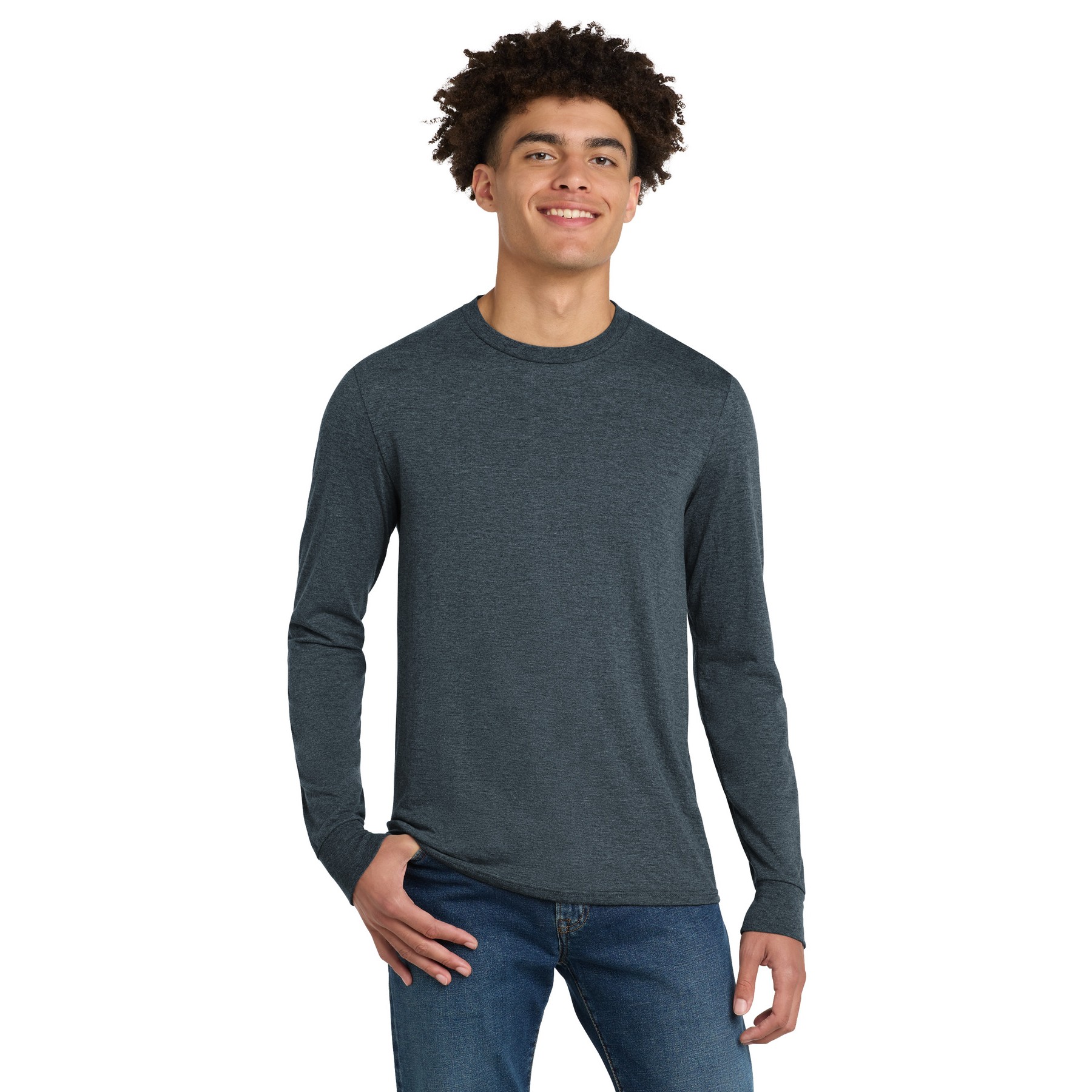 Perfect Tri Long Sleeve Tee - Thumbnail Image