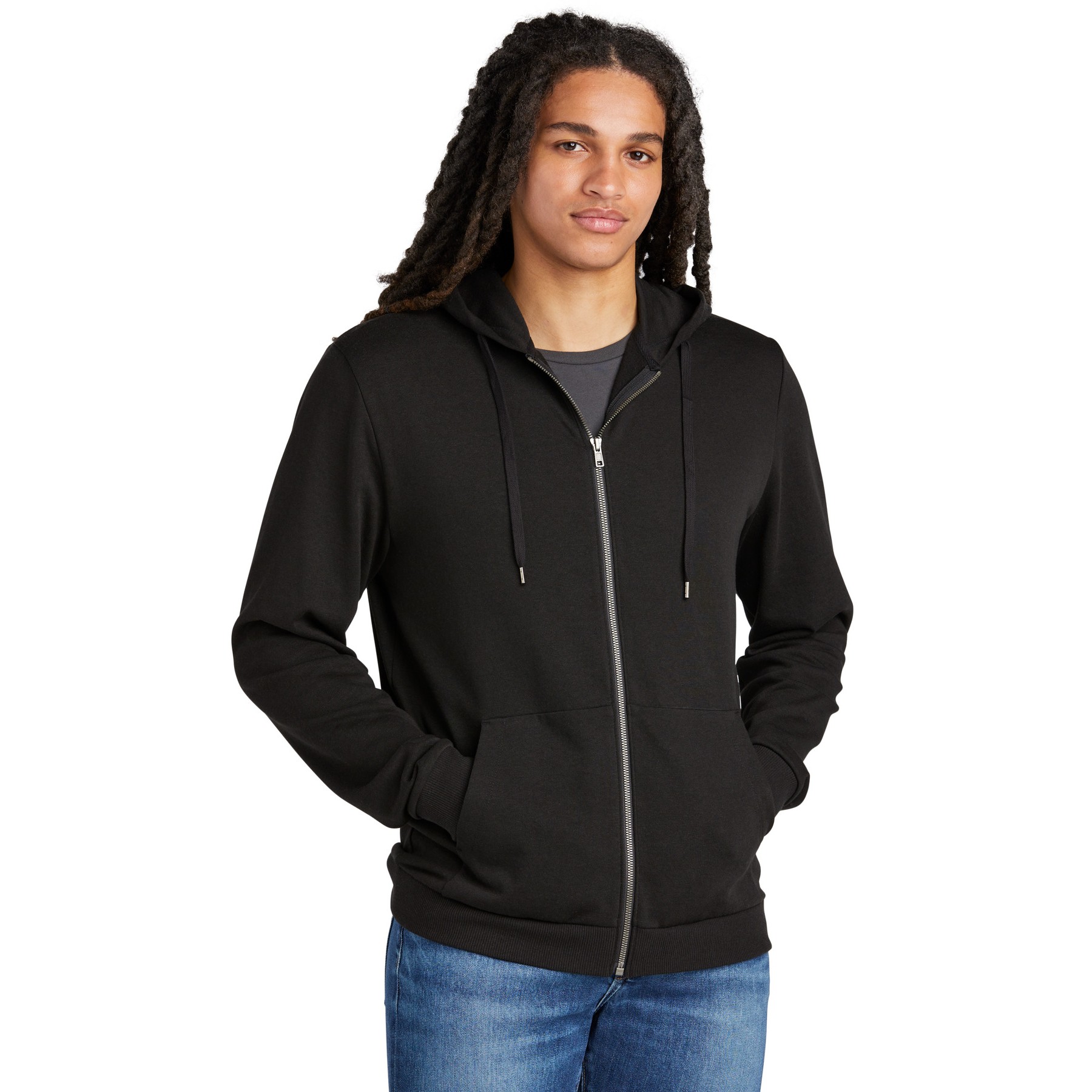 Perfect Tri Fleece Full-Zip Hoodie