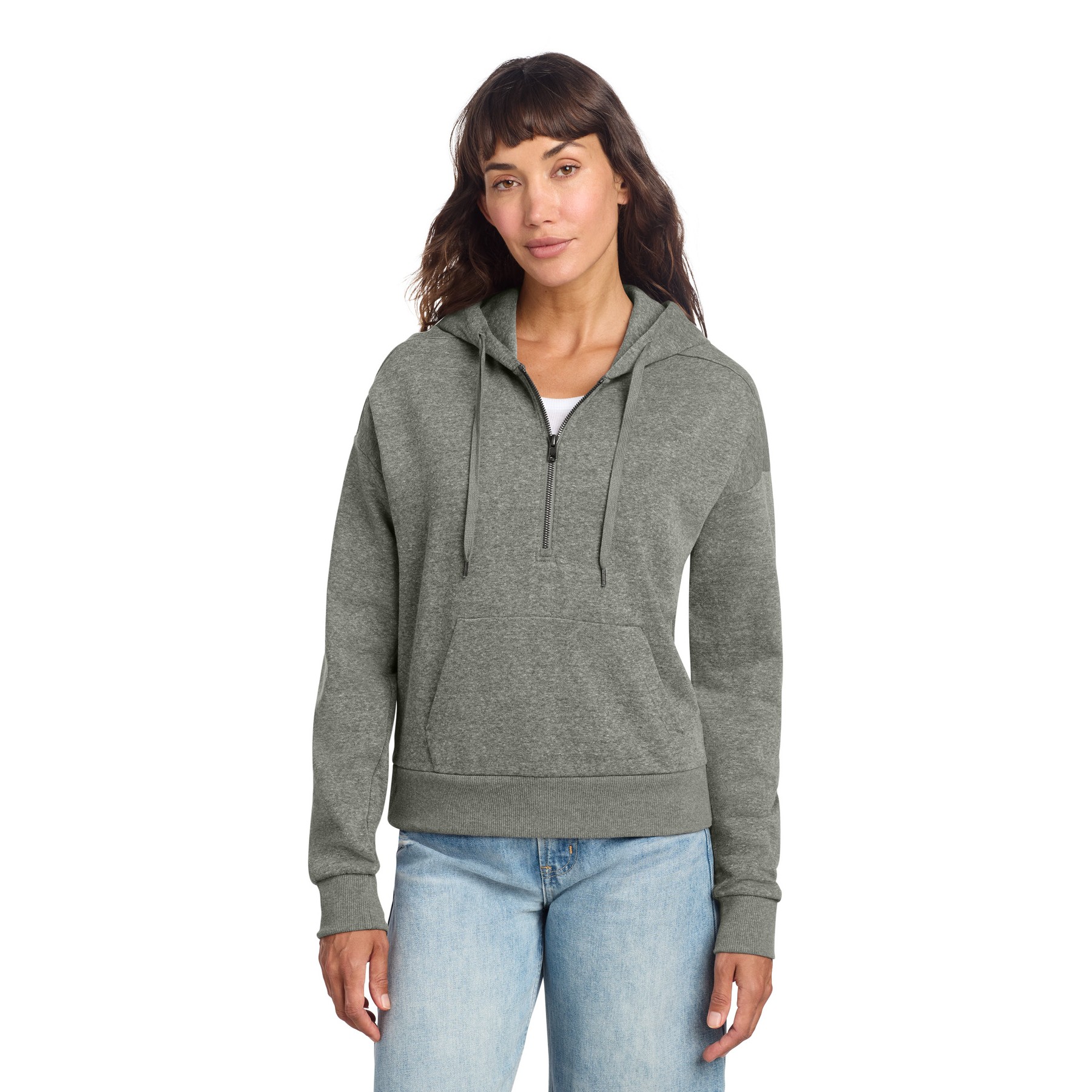 Women's Perfect Tri Fleece 1/2-Zip Pullover - Thumbnail Image