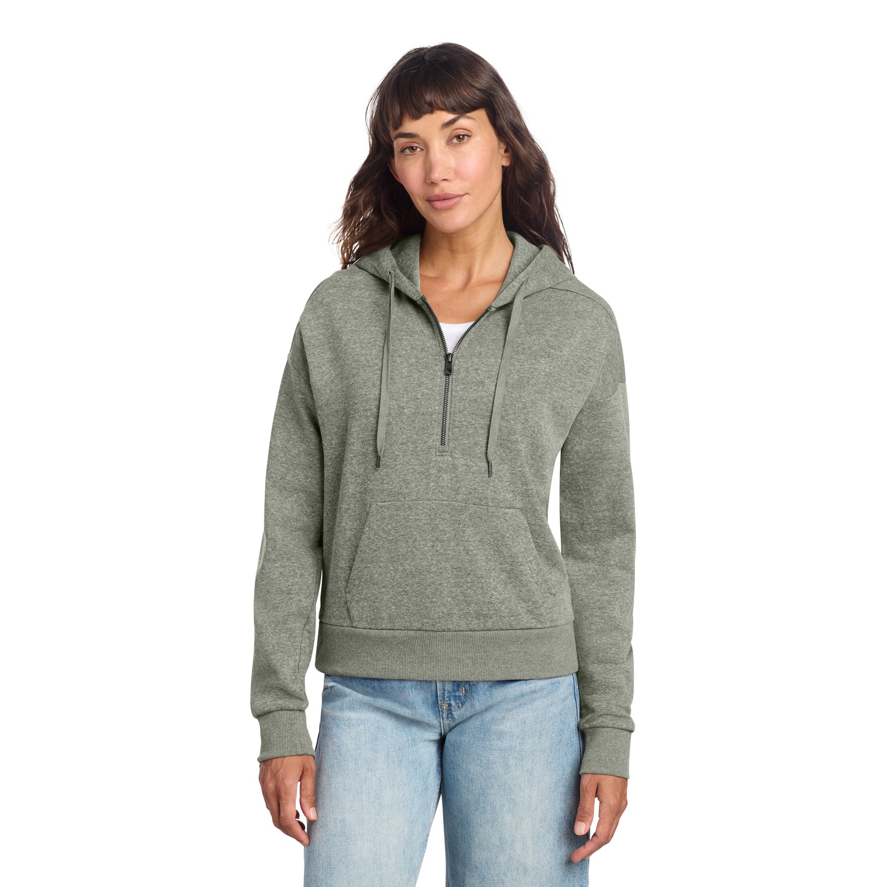 Women's Perfect Tri Fleece 1/2-Zip Pullover - Thumbnail Image