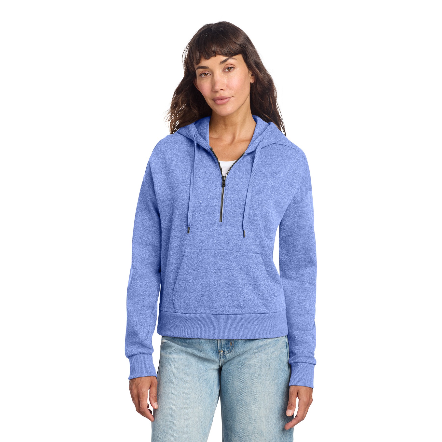 Women's Perfect Tri Fleece 1/2-Zip Pullover - Thumbnail Image