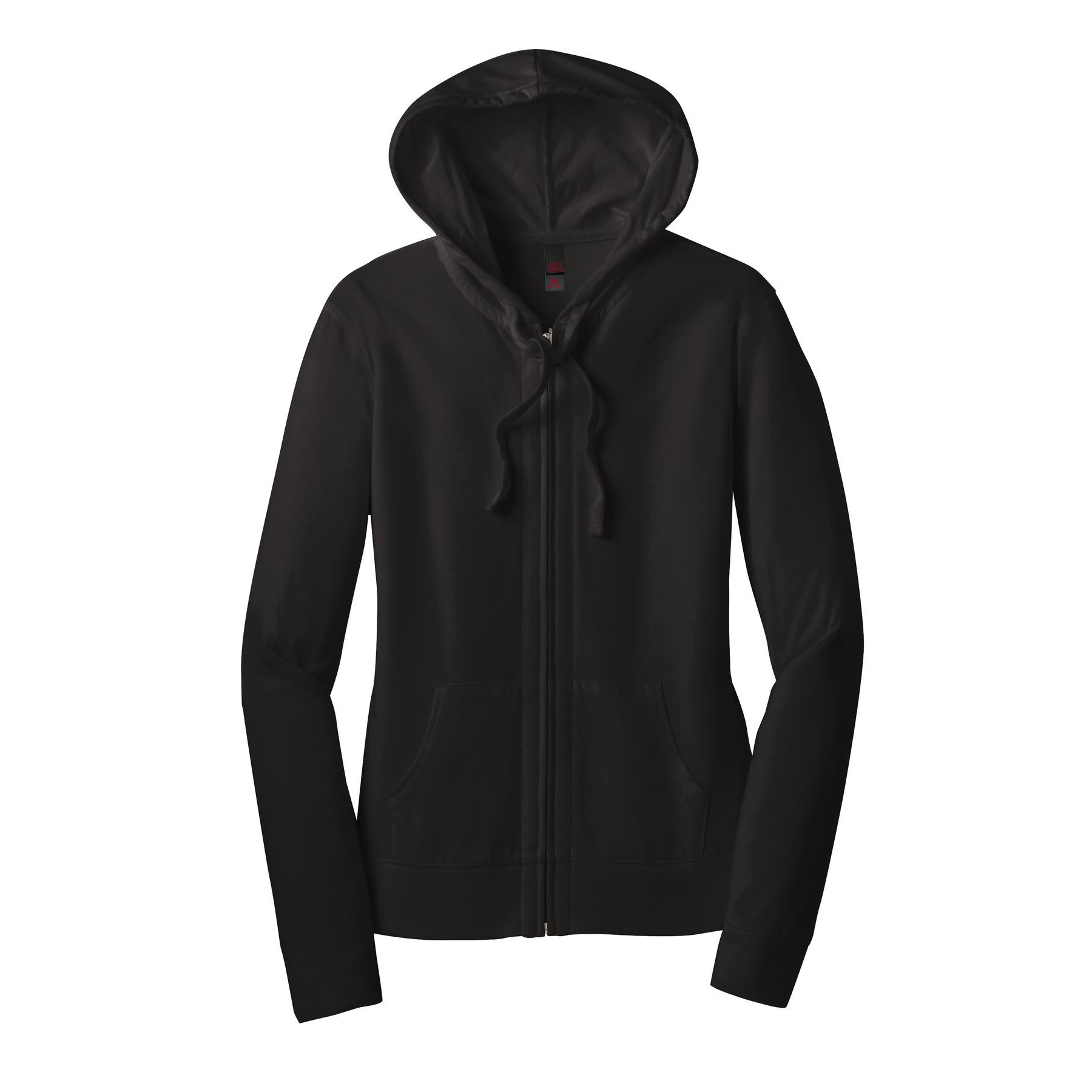 Women's Fitted Jersey Full-Zip Hoodie - Thumbnail Image