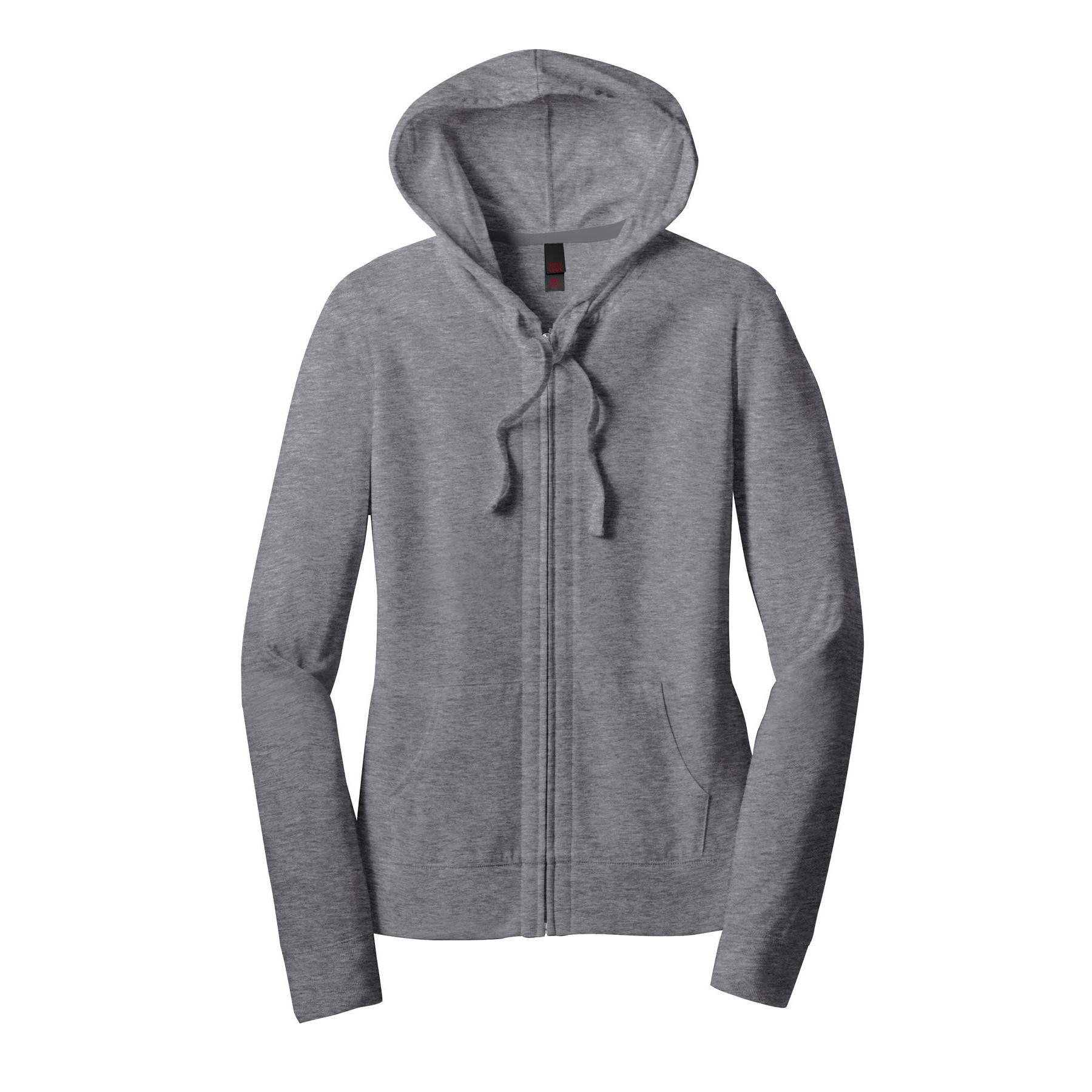 Women's Fitted Jersey Full-Zip Hoodie - Thumbnail Image